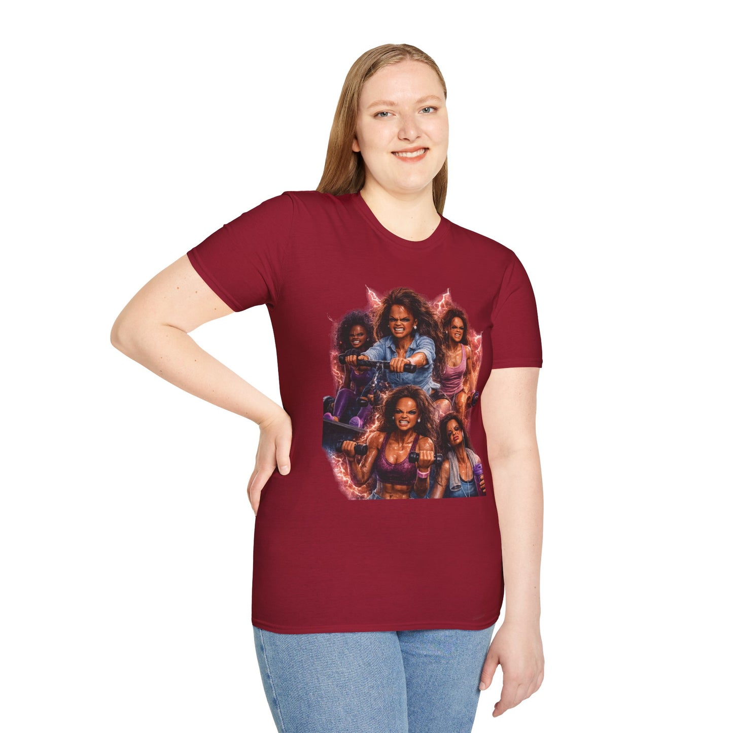 Work It Out Funny Doll Tee