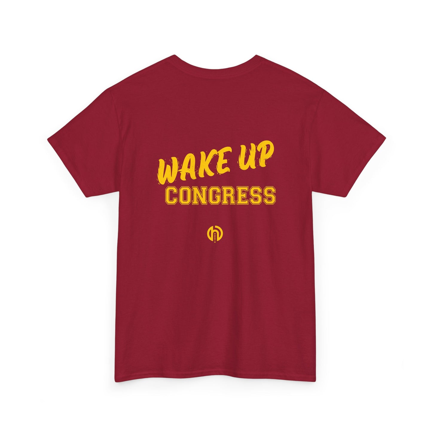 Wake Up Congress T-Shirt | Political Typography Statement Tee