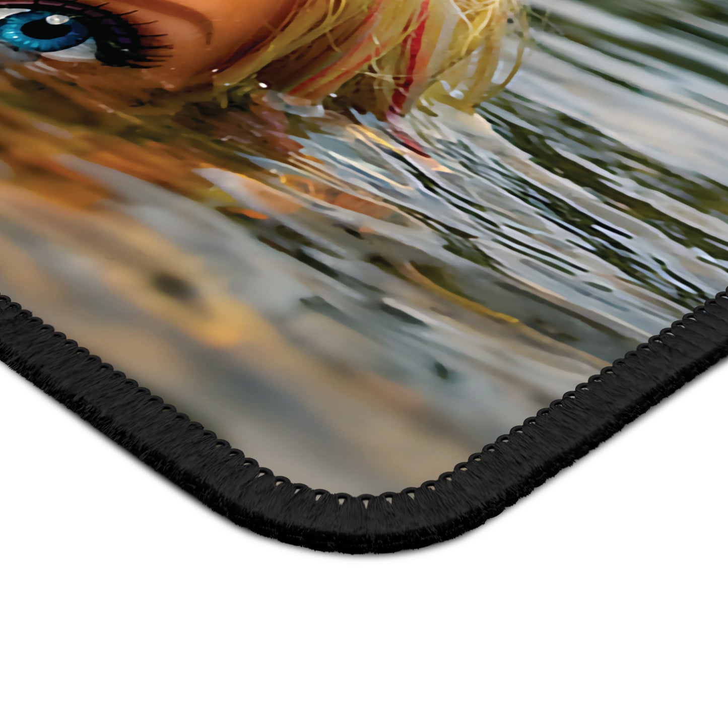 Apocalypse Lake Funny Doll Face Mouse Pad
