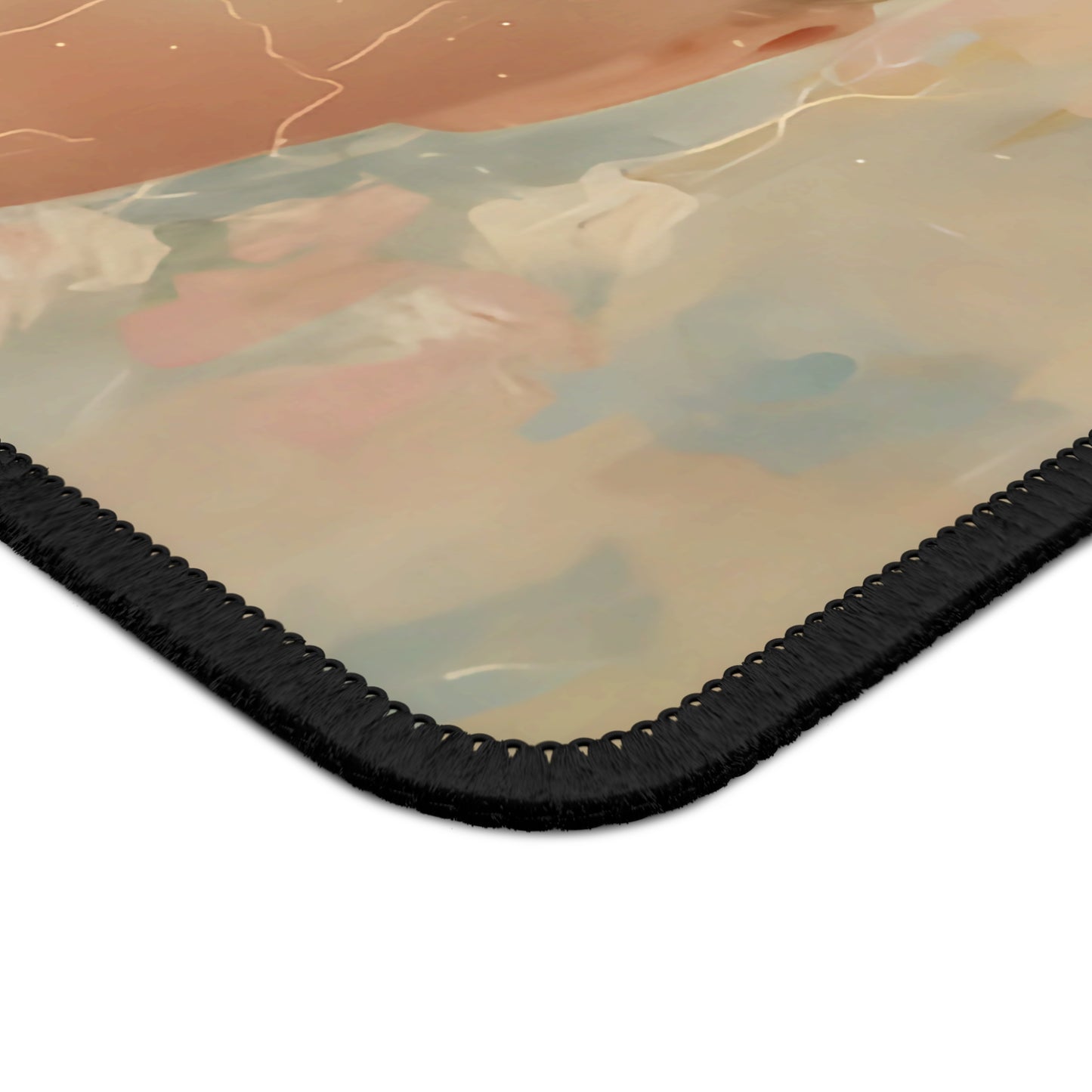 Porcelain Funny Doll Face Mouse Pad