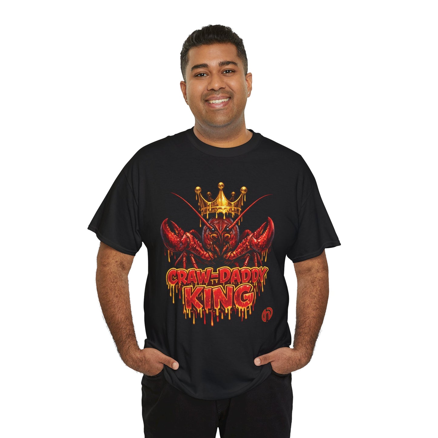 CRAWDADDY KING Crowned Crawfish Tee