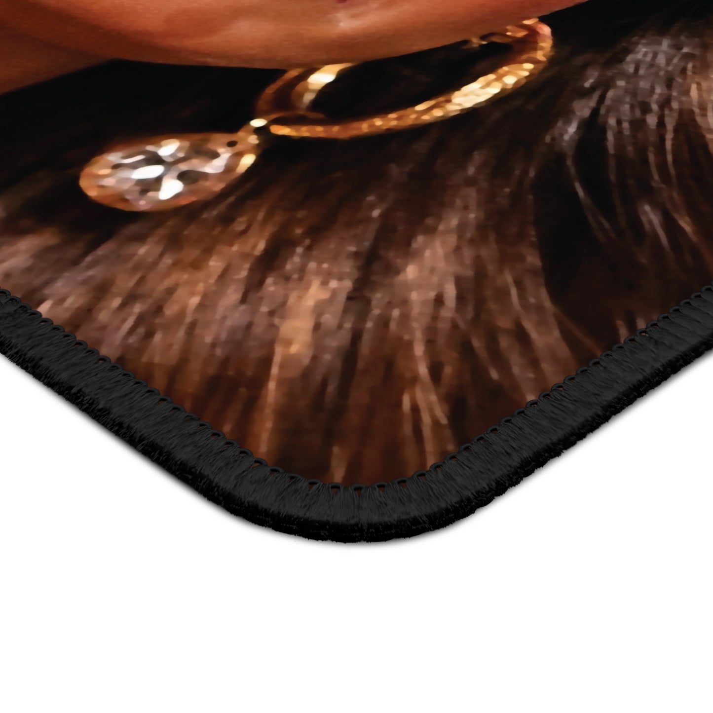 Disgusted Funny Doll Face Mouse Pad
