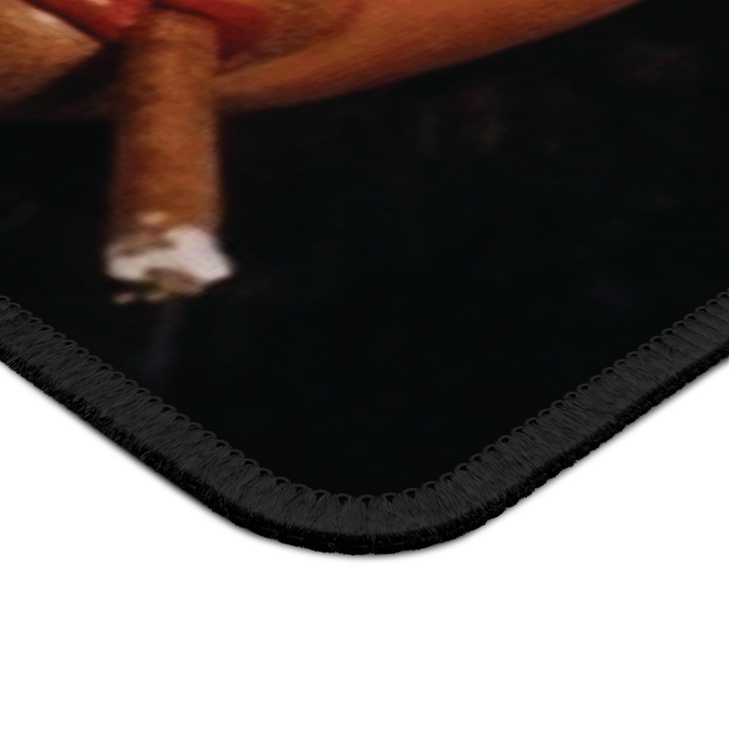 Ken Disgusted Smoking Funny Doll Face Mouse Pad