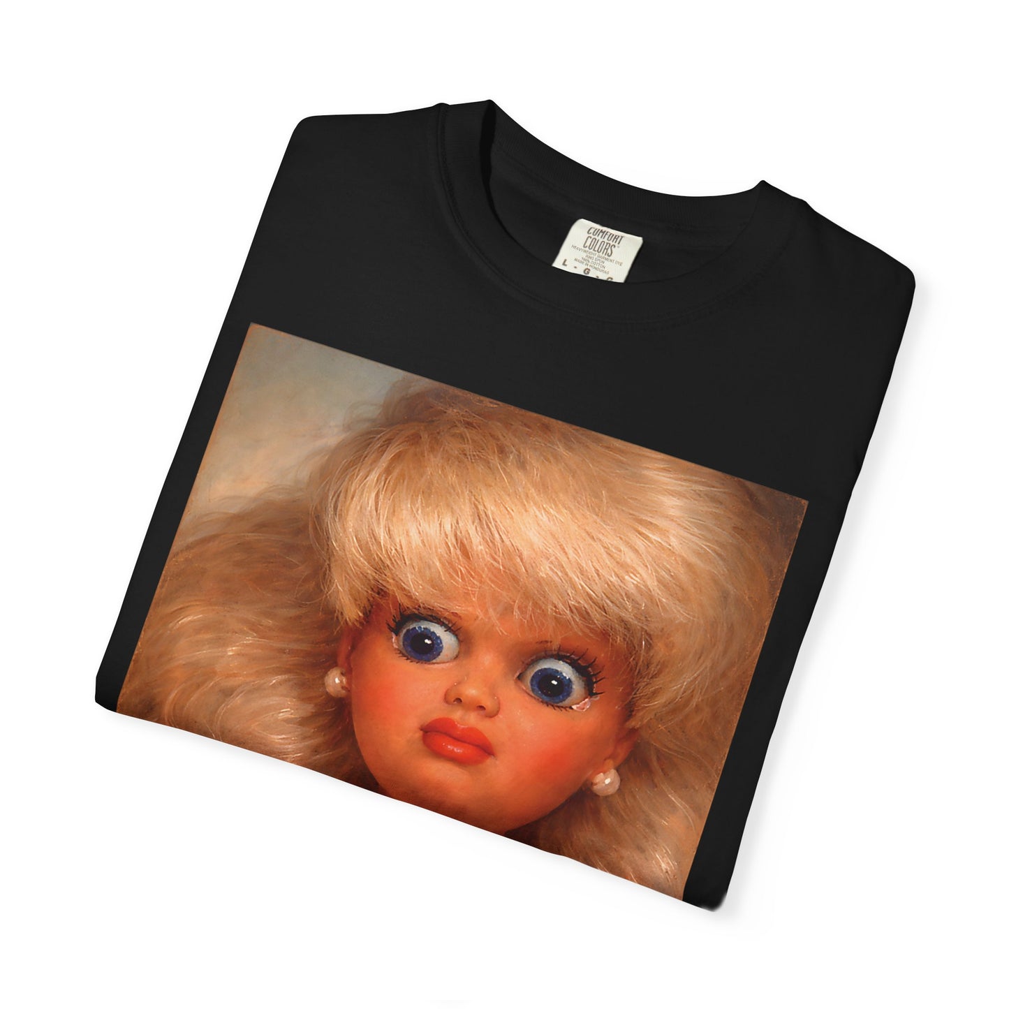 Distressed Doll Face Meme Tee