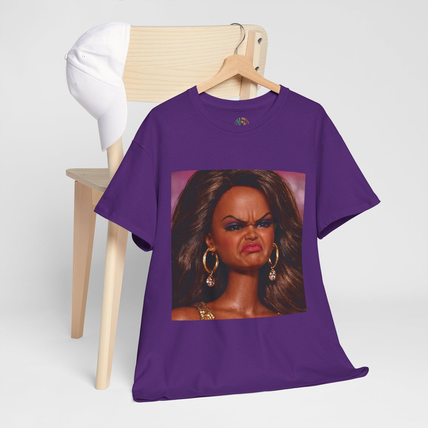 Funny Sassy Doll Face Tee