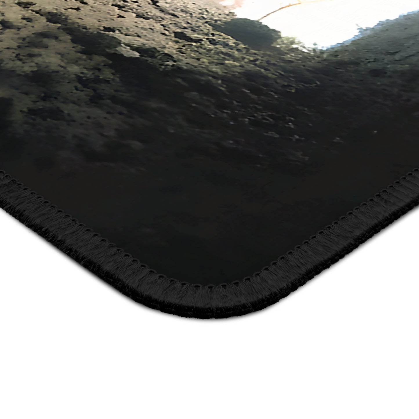 Creepy Funny Doll Face Mouse Pad