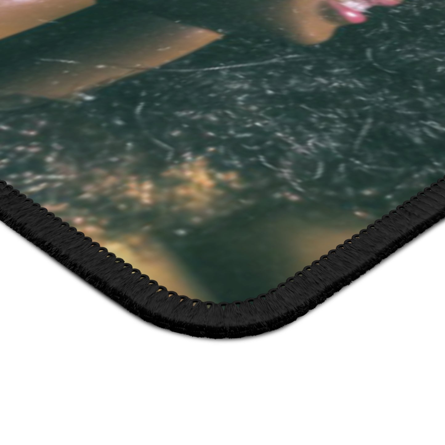 Alter Ego AA Funny Doll Face Gaming Mouse Pad — Triple-View Smiling Doll with Glasses