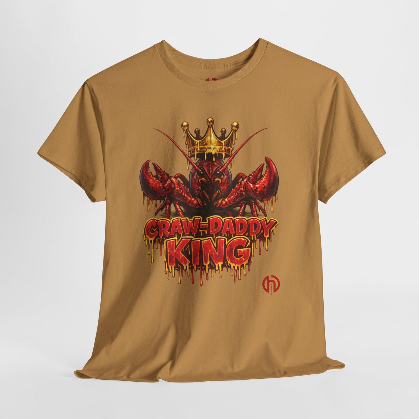 CRAWDADDY KING Crowned Crawfish Tee