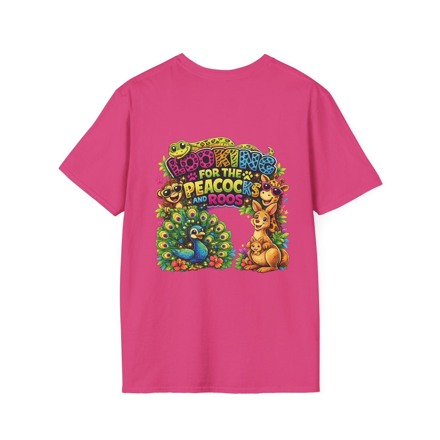 Wild About Six Customizable Kids' T-Shirt — "Kennedy's 6th Birthday" Safari Design