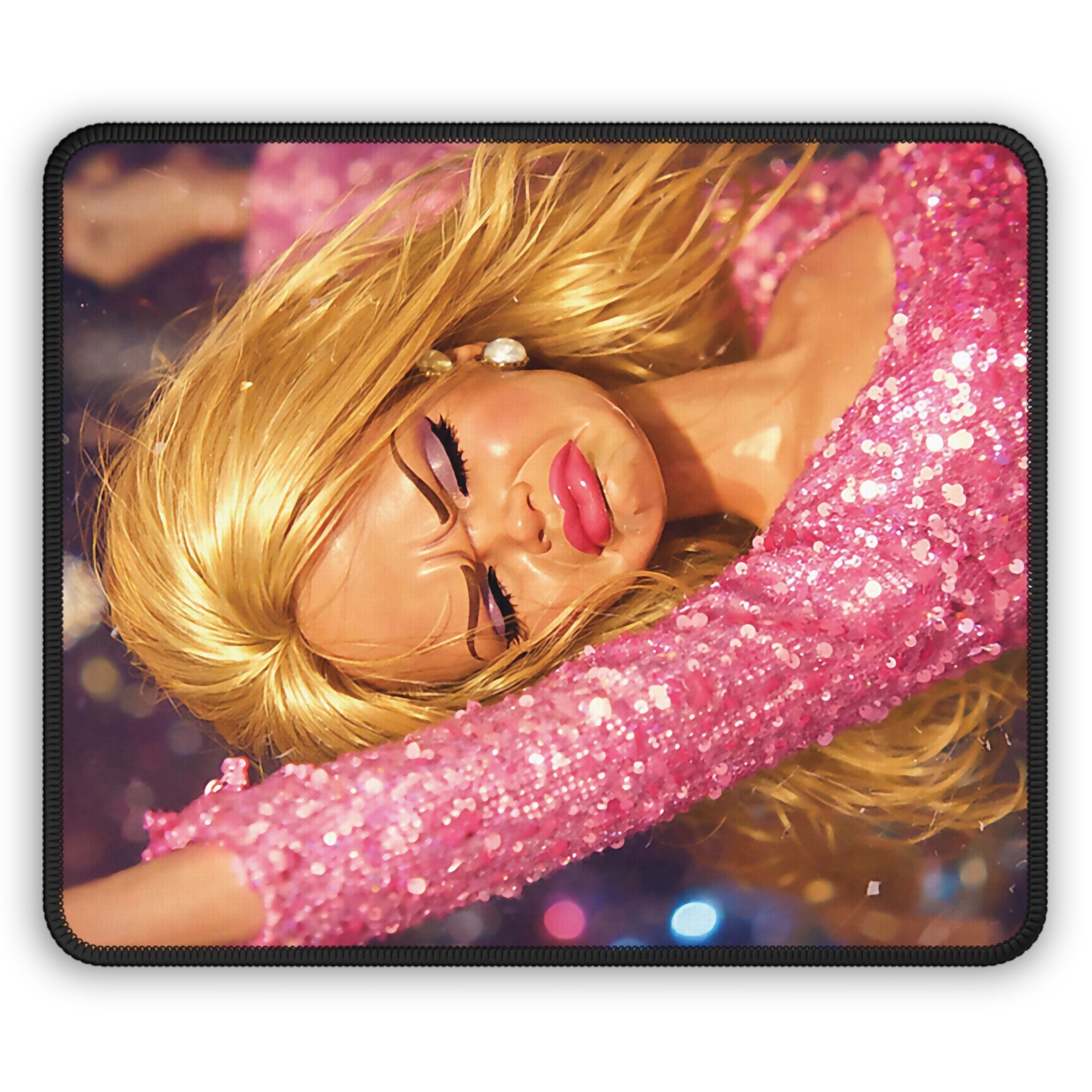 Party Series — Funny Doll Face Mouse Pad