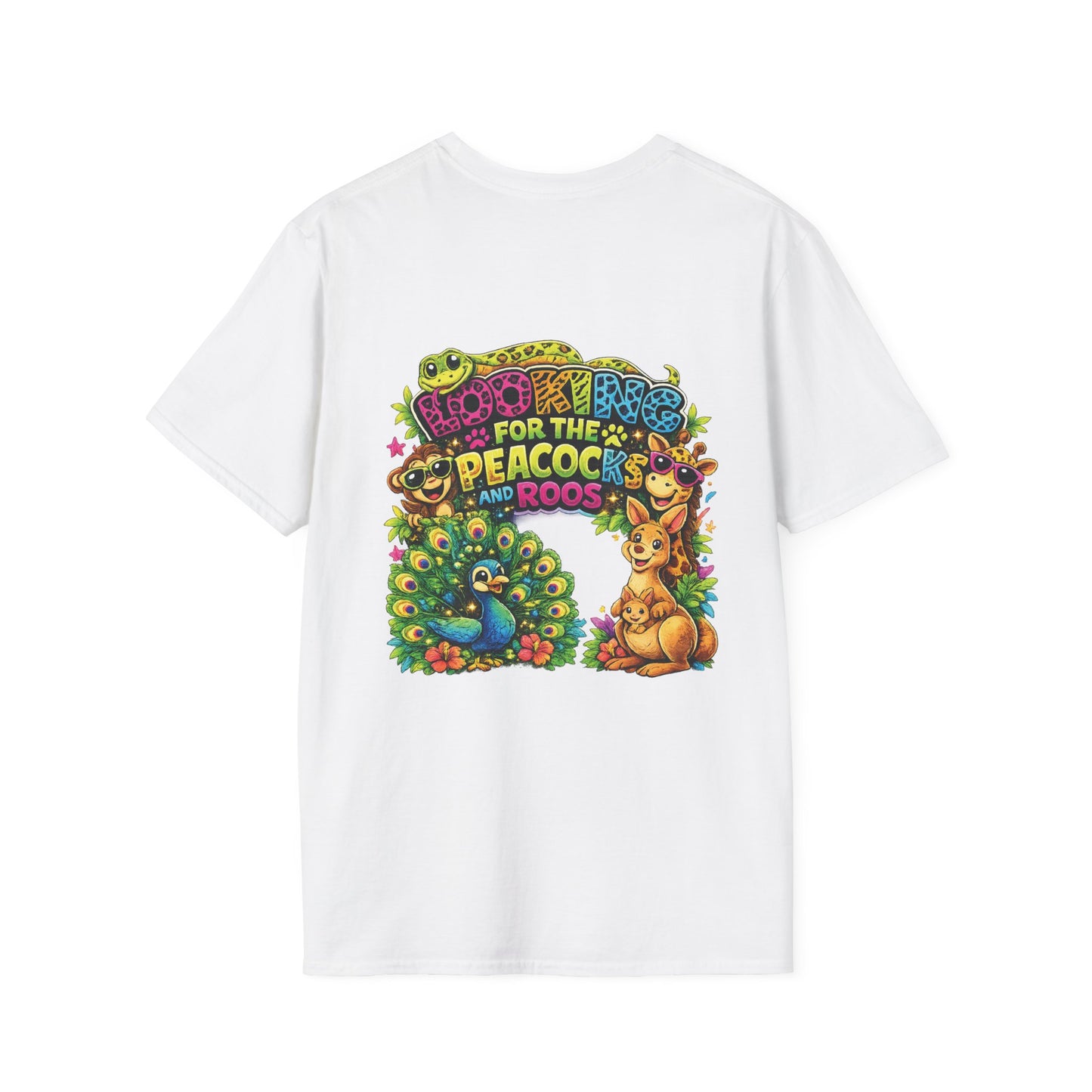 Wild About Six Customizable Kids' T-Shirt — "Kennedy's 6th Birthday" Safari Design