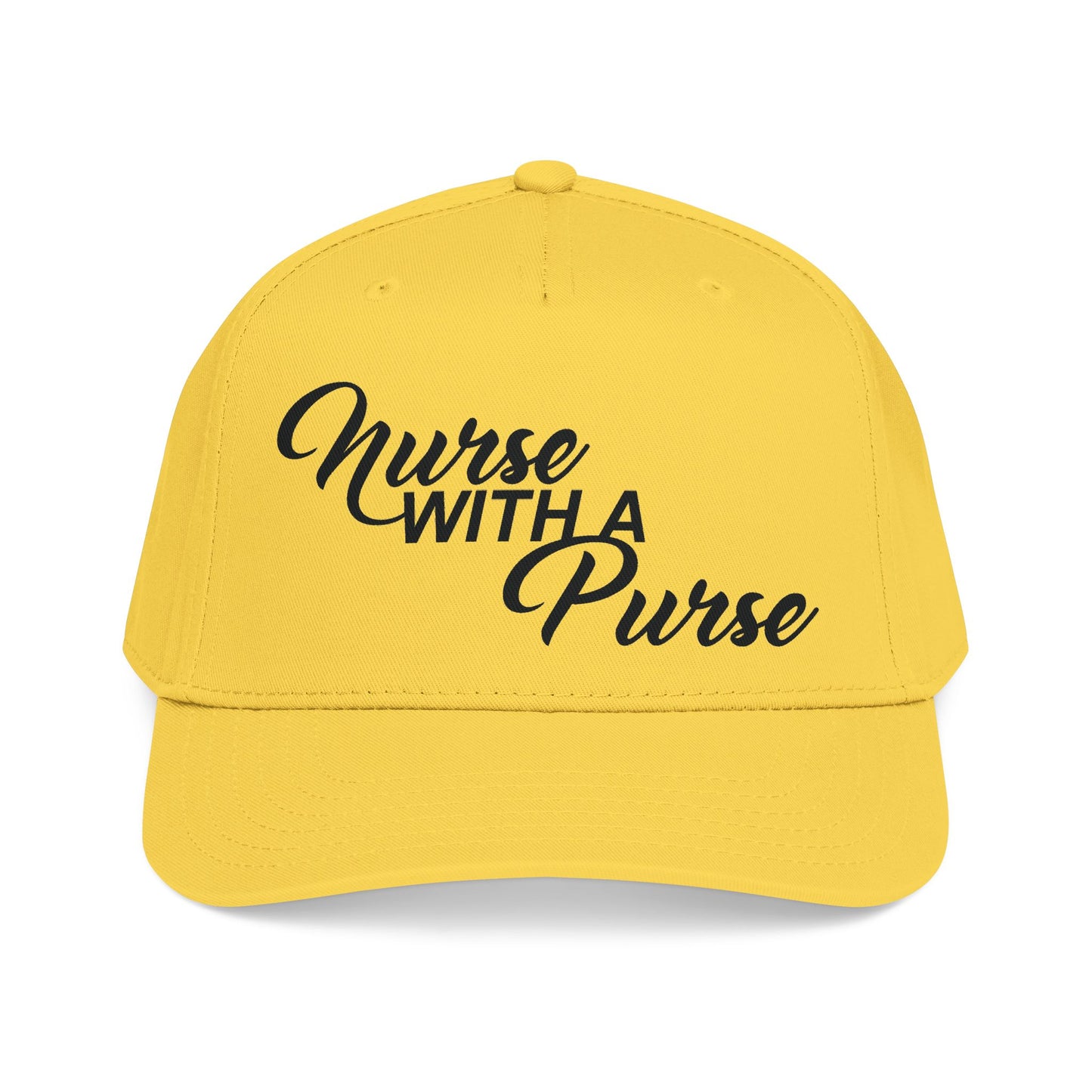Nurse with a Purse Mid Profile Baseball Cap 2