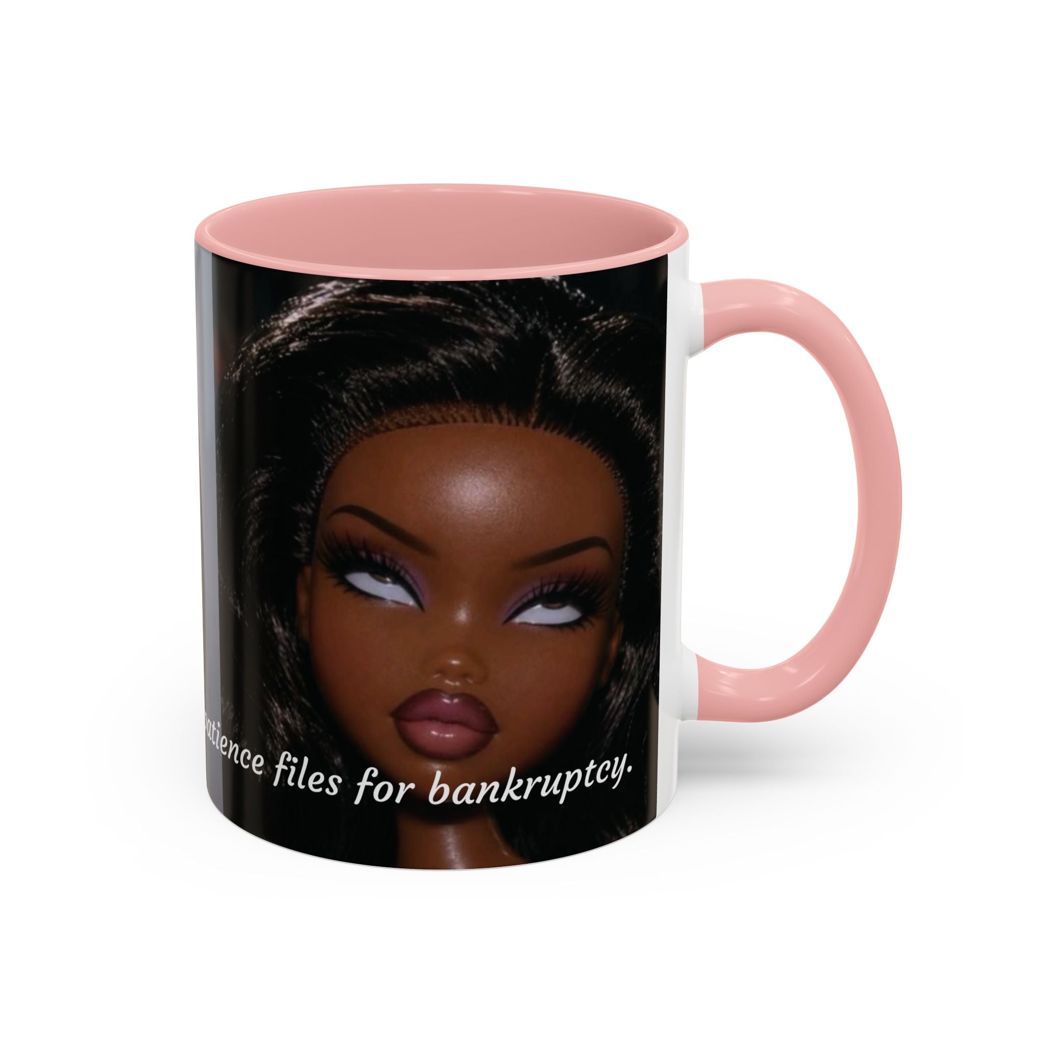 FUNNY MUGG-SHOTS COLLECTION "PATIENCE" Ceramic Mug (11 oz)