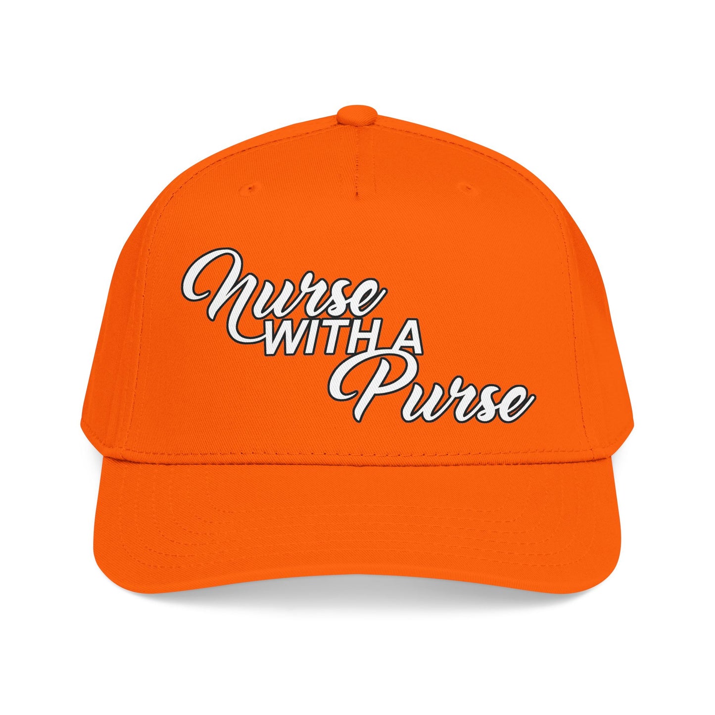 Nurse with a Purse Mid Profile Baseball Cap 2