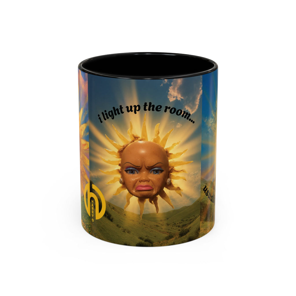 FUNNY MUGG-SHOTS COLLECTION "I light up the room" Ceramic Mug (11 oz)