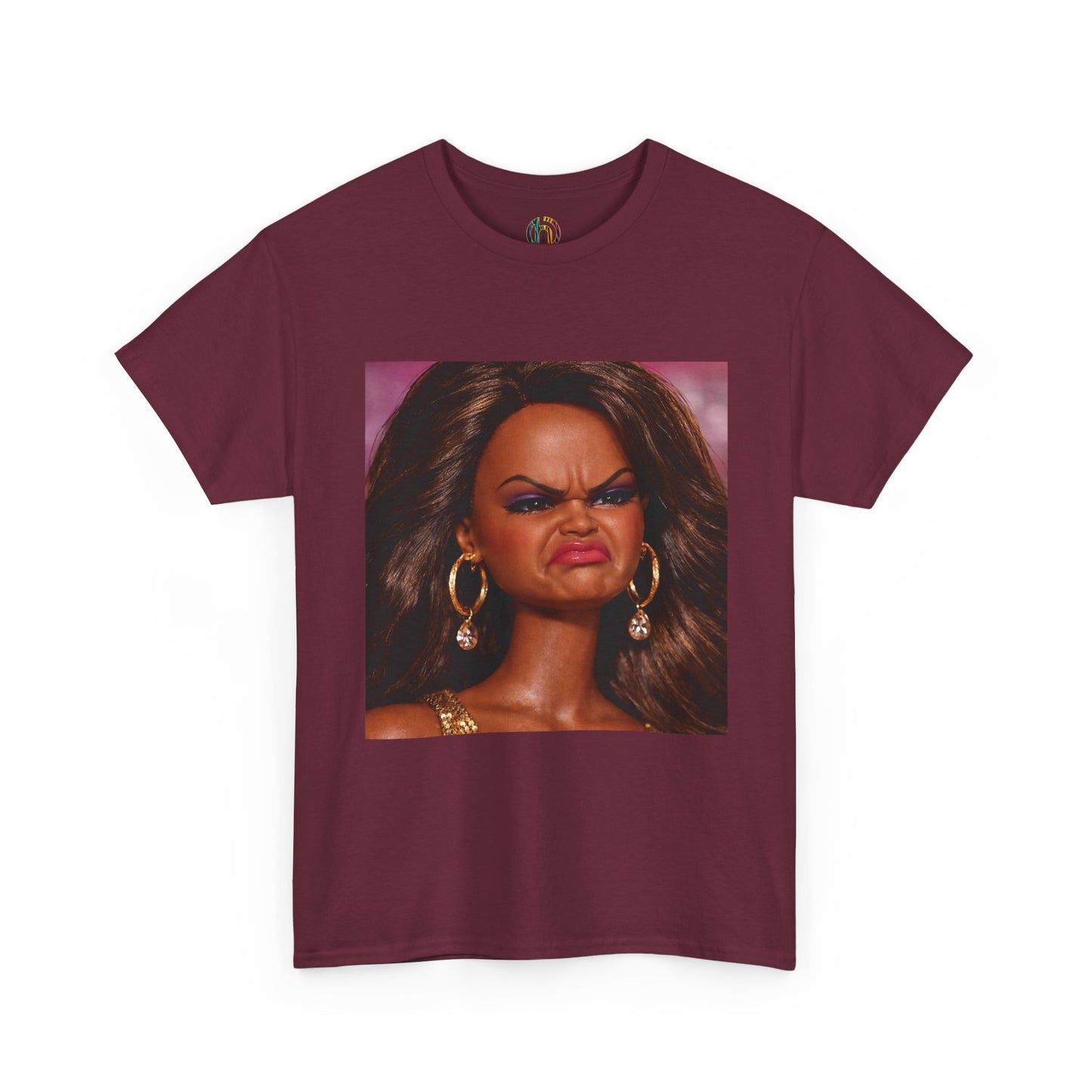 Funny Sassy Doll Face Tee