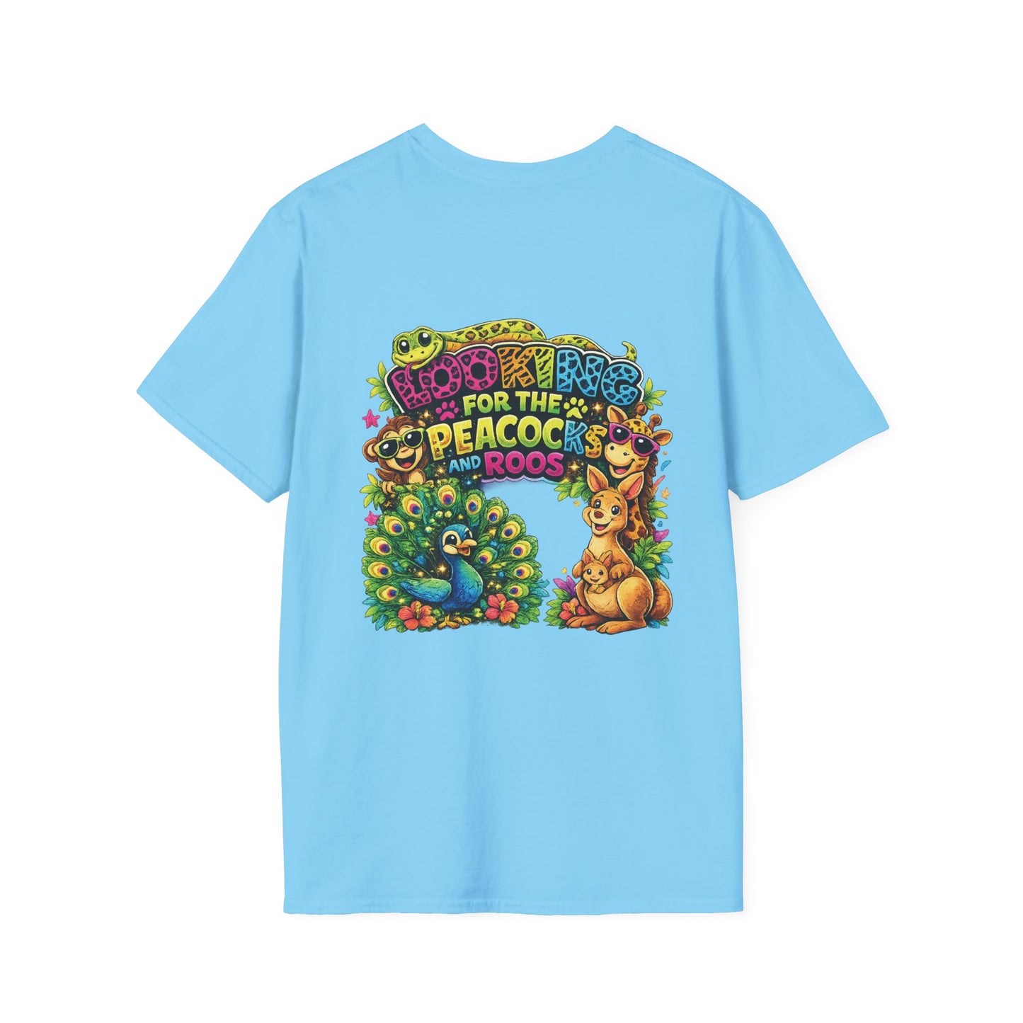 Wild About Six Customizable Kids' T-Shirt — "Kennedy's 6th Birthday" Safari Design