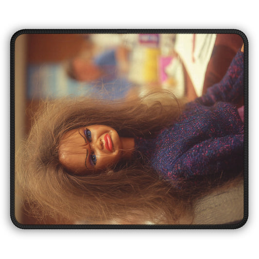NOT What She Prayed For Funny Doll Face Mouse Pad