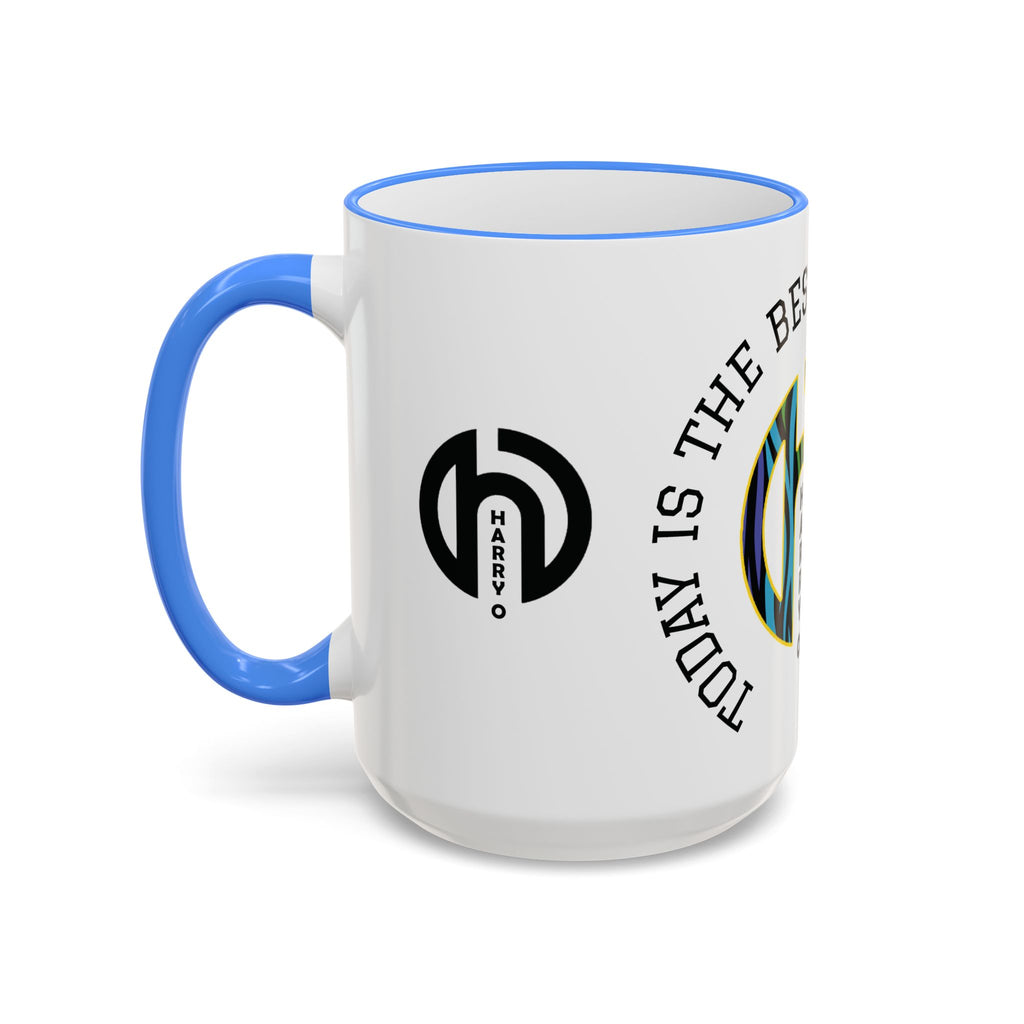 HARRY O Mug — Yellow/Black 15 oz.
