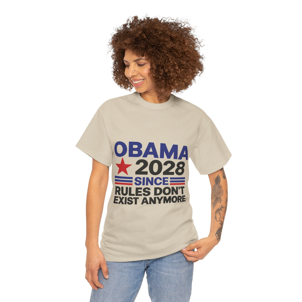 “Obama 2028: Since Rules Don’t Exist Anymore” T SHIRT