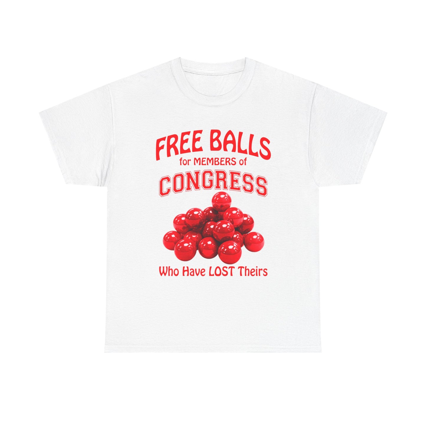 FREE BALLS FOR CONGRESS Graphic Tee
