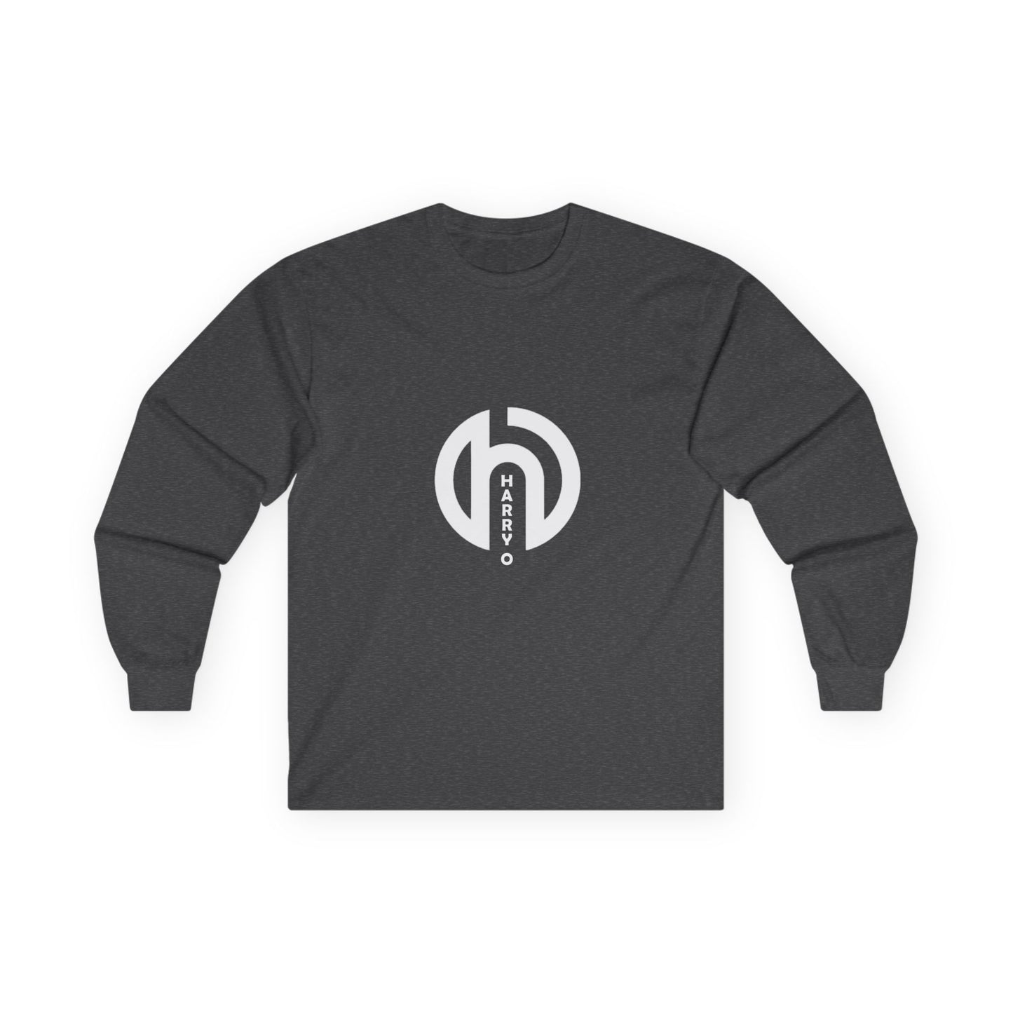 HARRY O Signature LOGO (WHITE) Unisex Ultra Cotton Long Sleeve Tee