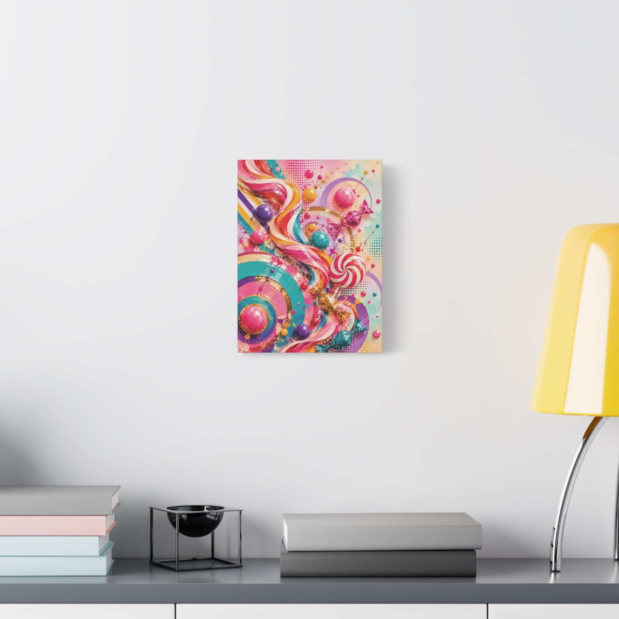 The Sweet Chaos Collection SUGAR RUSH 3-piece TRIPTYCH WALL ART
