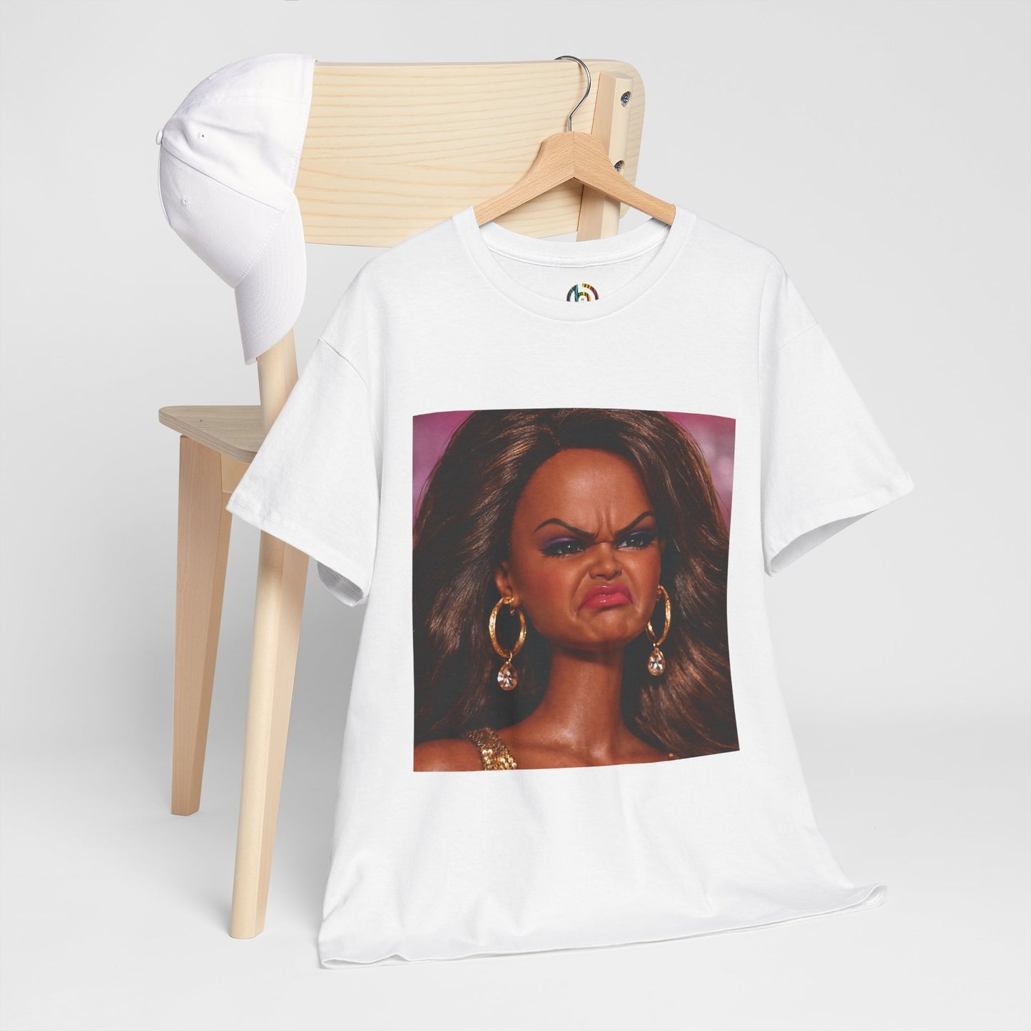 Funny Sassy Doll Face Tee