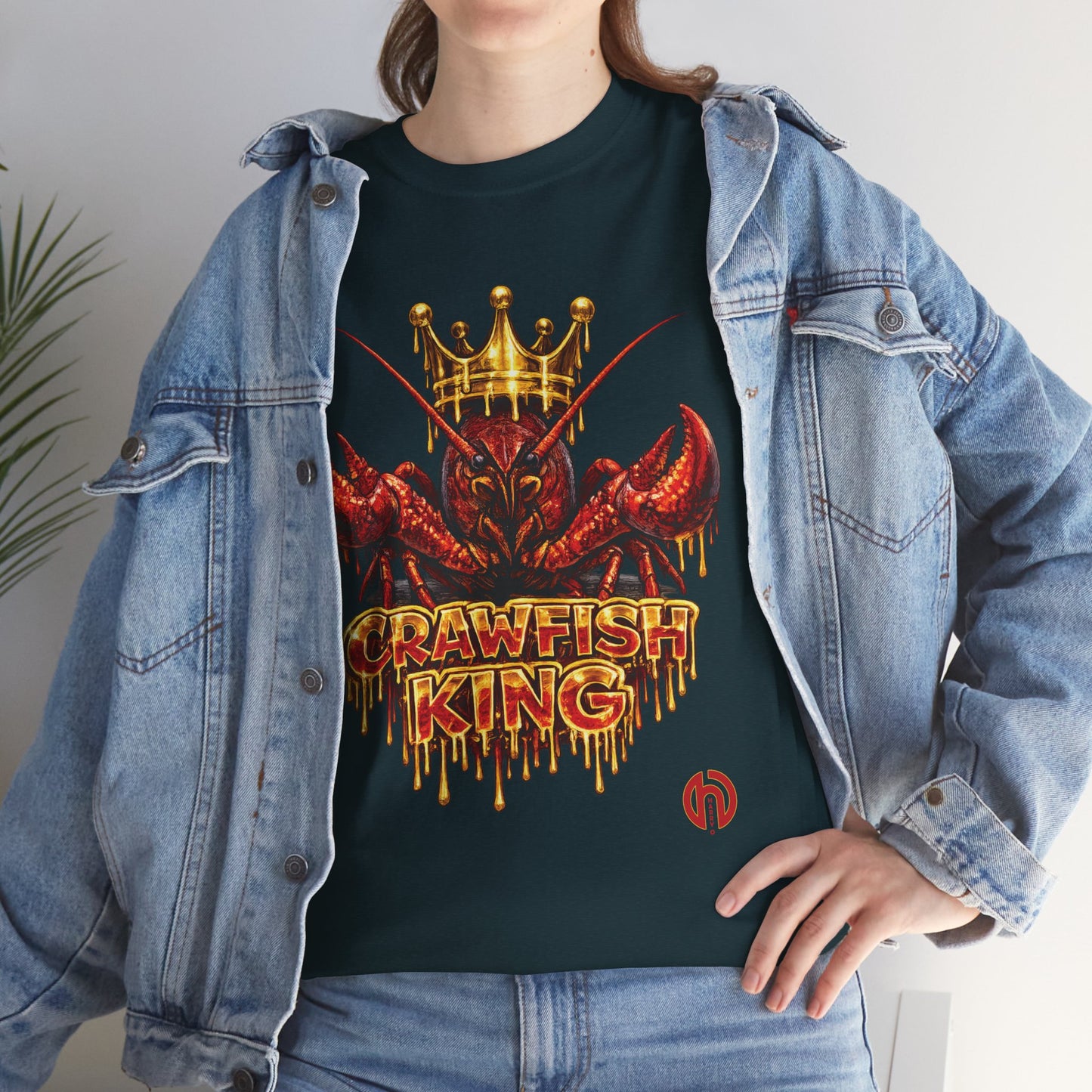 CRAWFISH KING Crowned Crawfish Tee