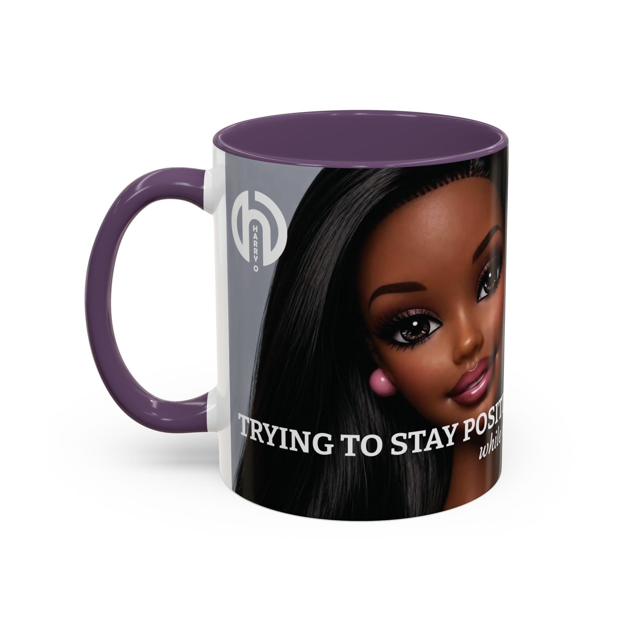 FUNNY MUGG-SHOTS COLLECTION "PATIENCE" Ceramic Mug (11 oz)