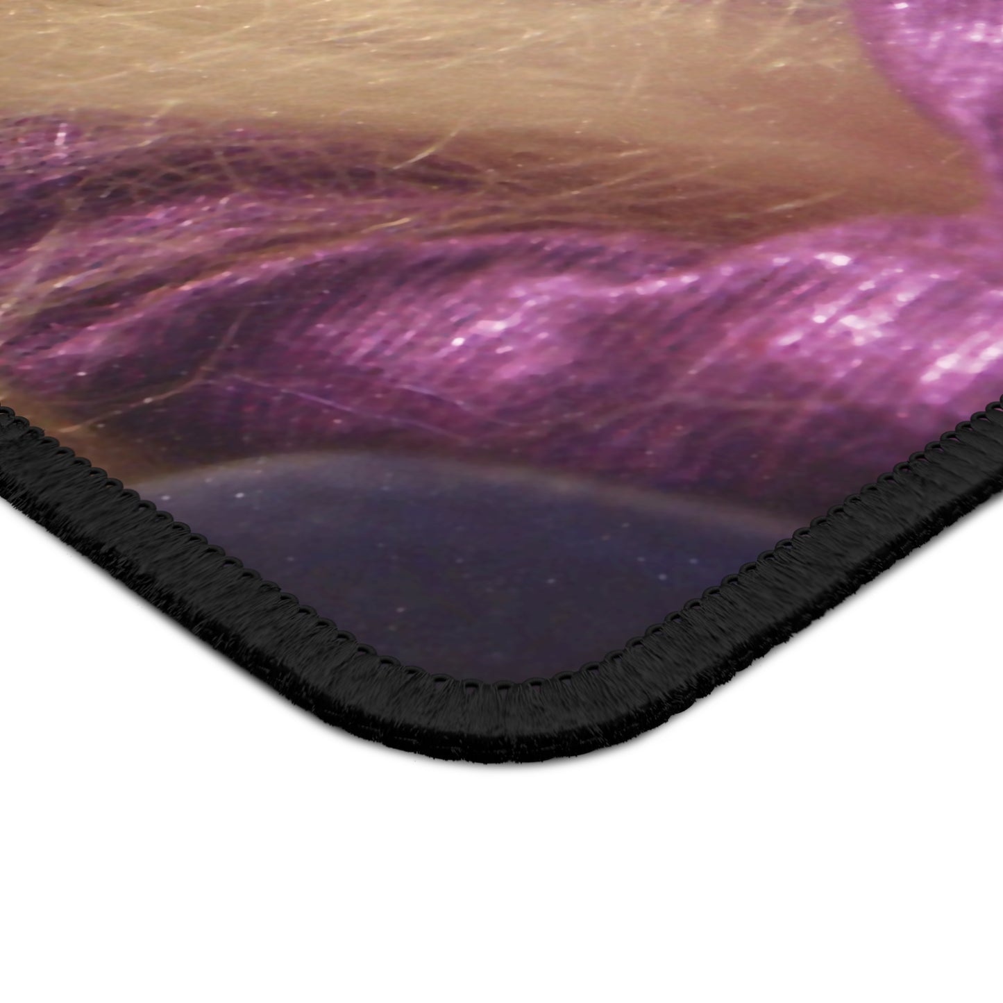 WHO'S THE BOSS Funny Doll Face Mouse Pad
