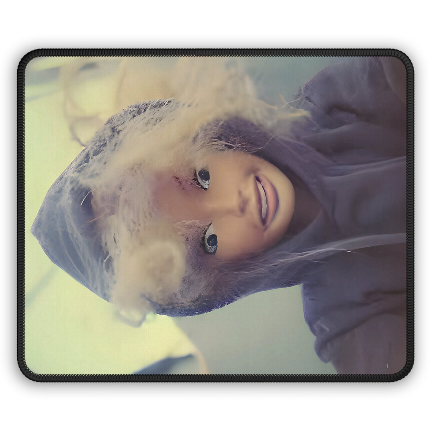 I'm OK Funny Doll Face Mouse Pad