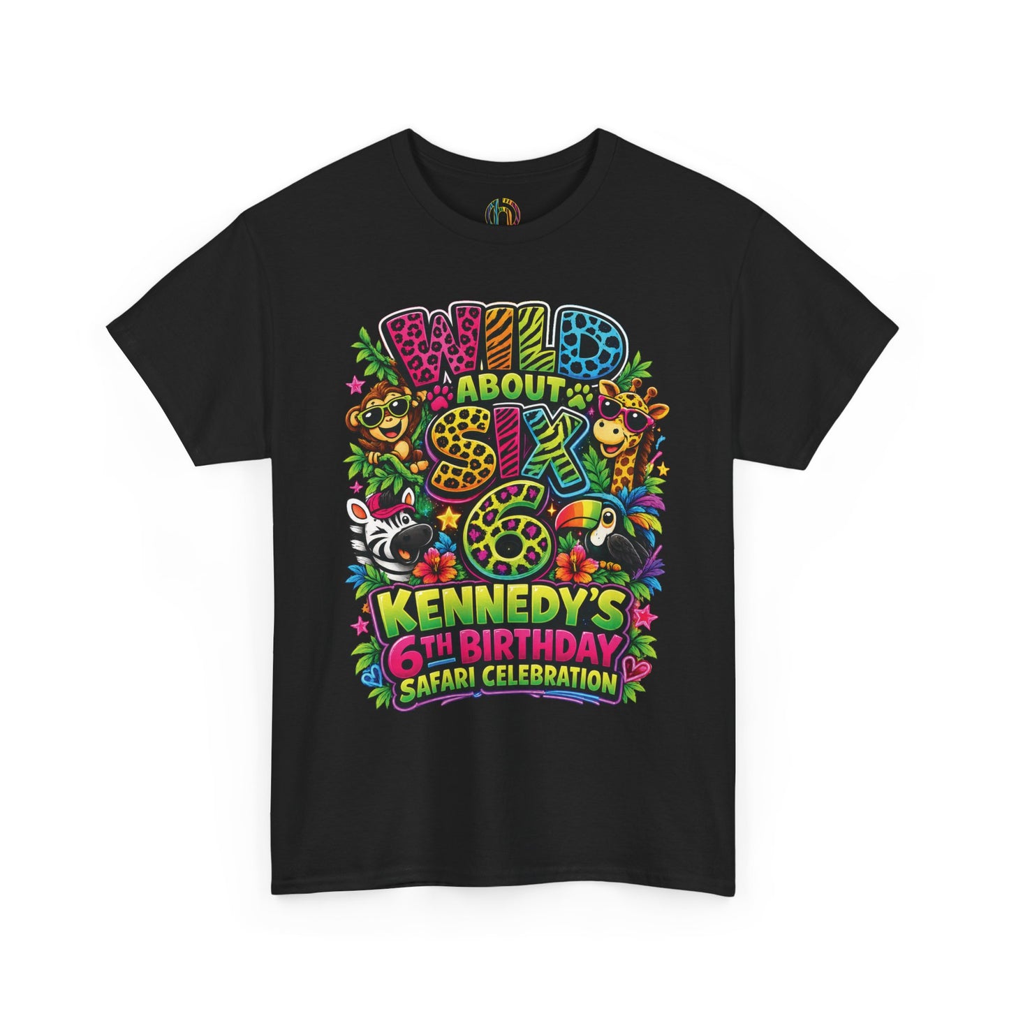 "Wild About 6" Kennedy's Birthday Safari Design