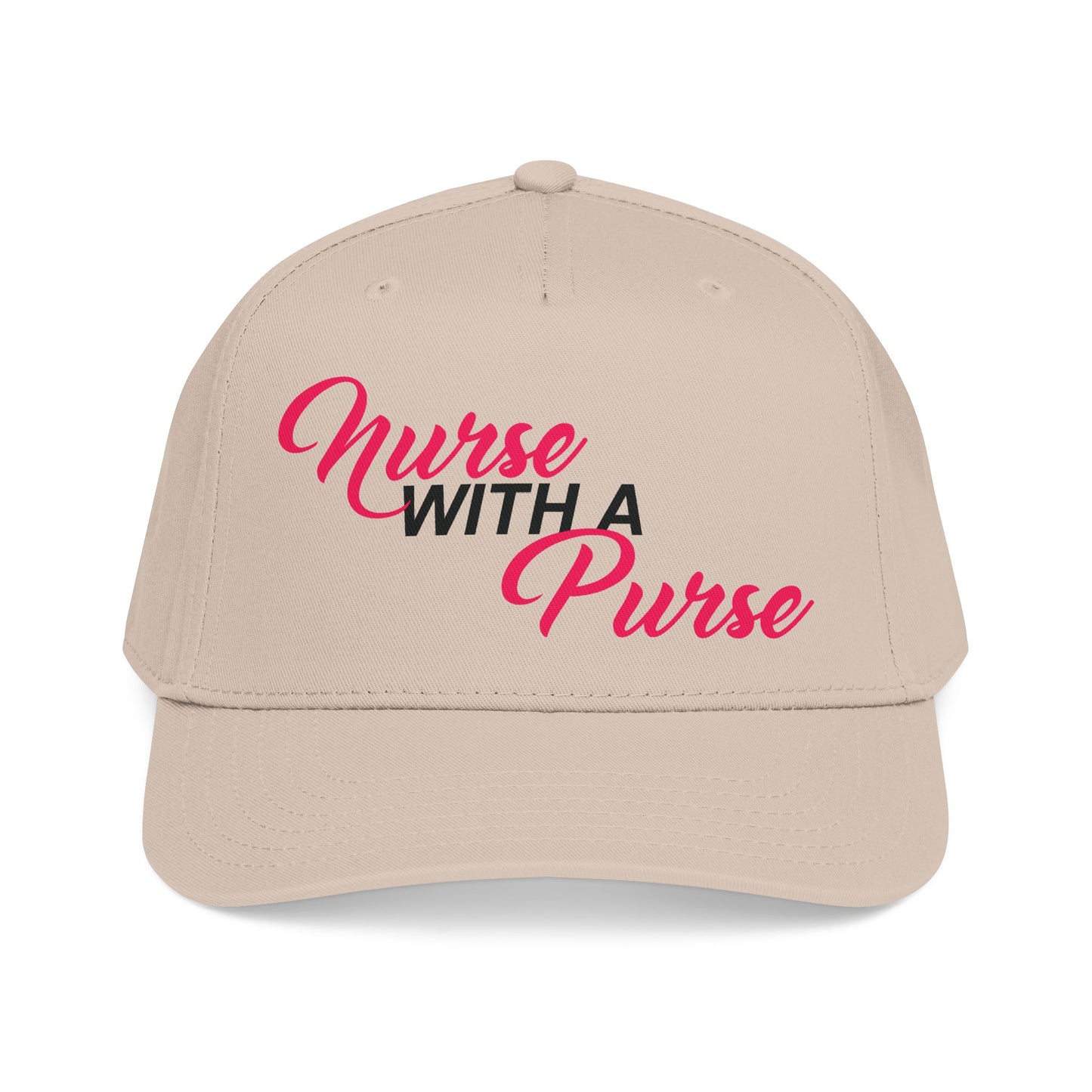 Nurse with a Purse Mid Profile Baseball Cap
