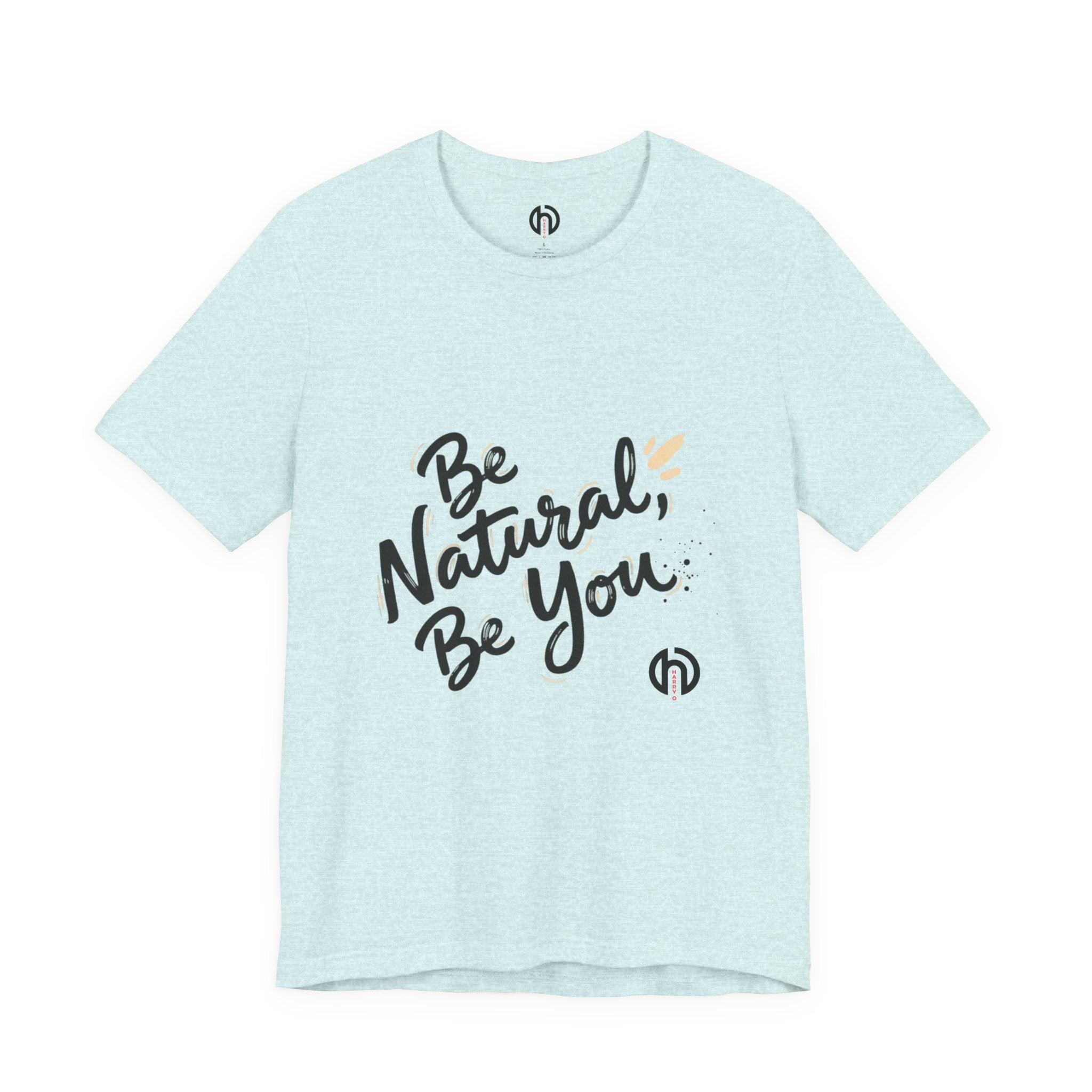 Be Natural Be You Tee | handwritten marker, brush script tee