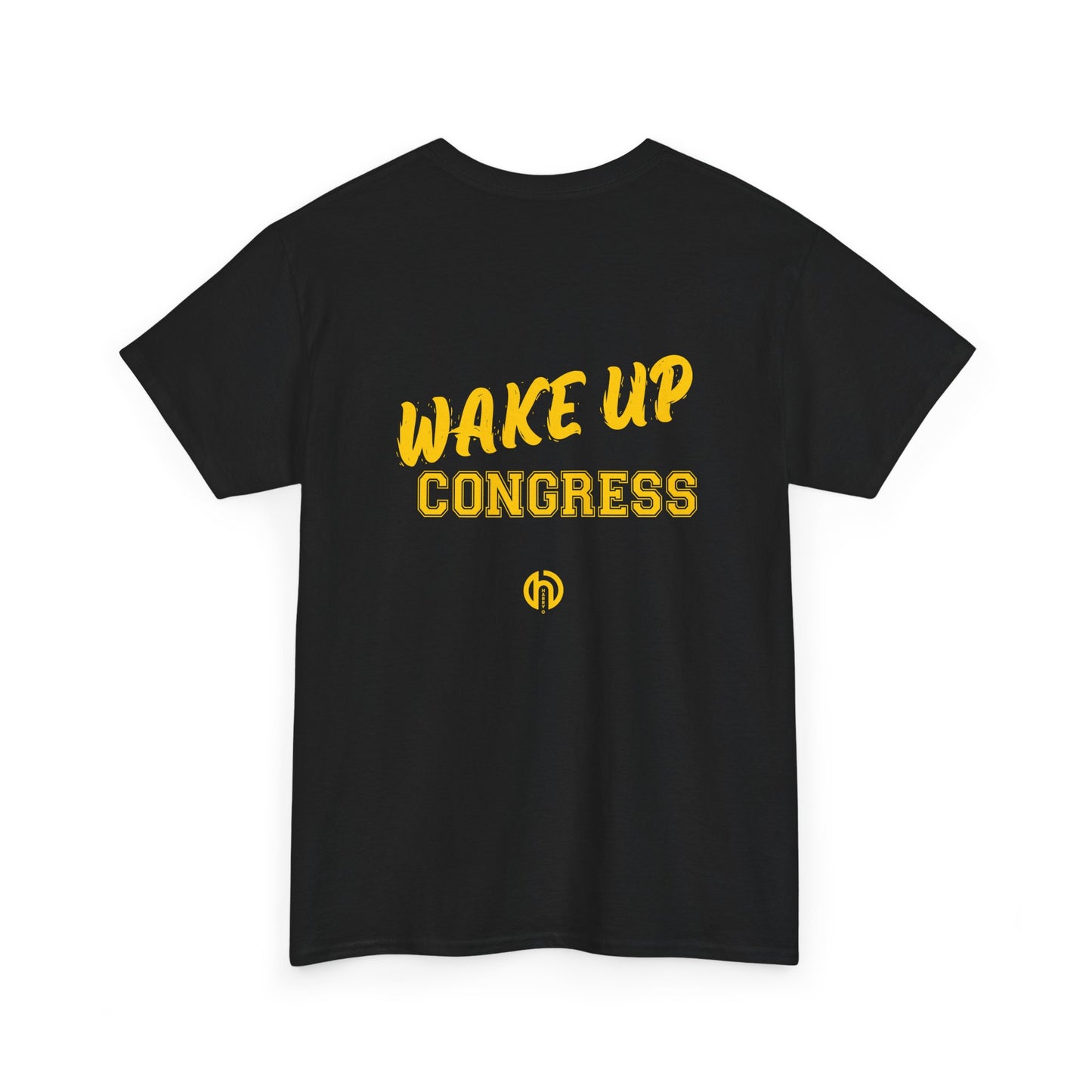 Wake Up Congress T-Shirt | Political Typography Statement Tee