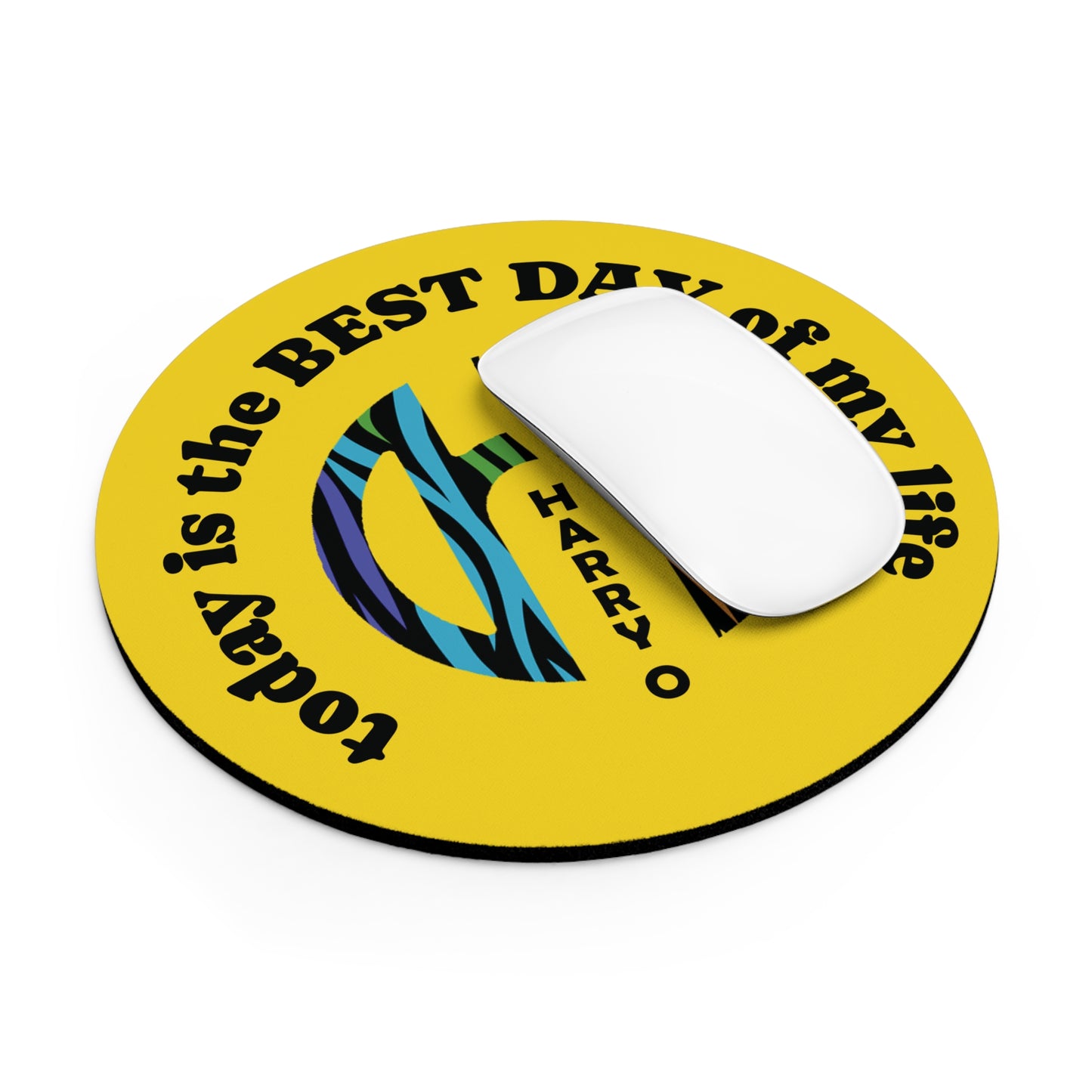 HARRY O "Today Is the Best Day of My Life" Gaming Desk Mat