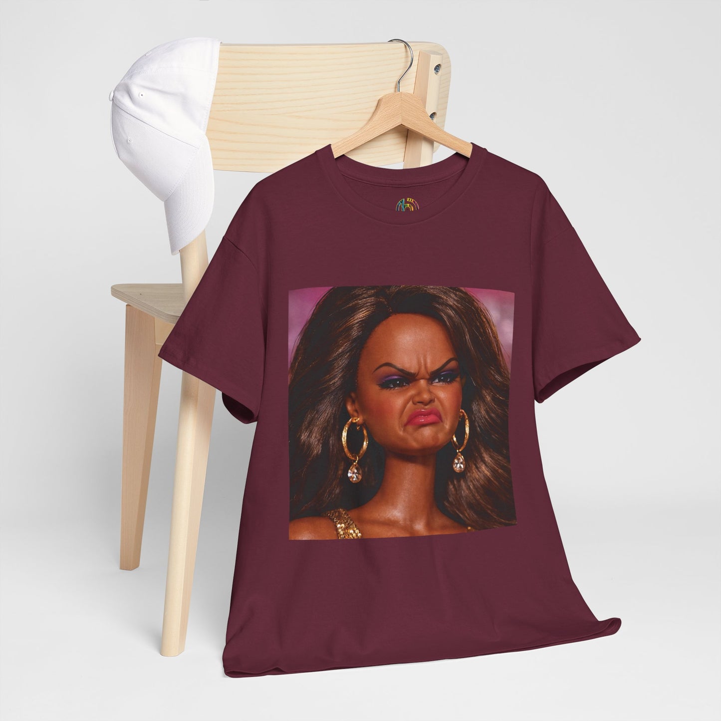 Funny Sassy Doll Face Tee