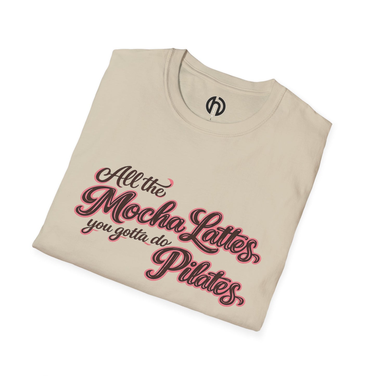 Mocha Pilates Workout Tee