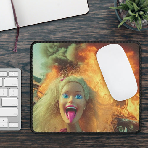 Apocalypse Series — Funny Doll Face Mouse Pad