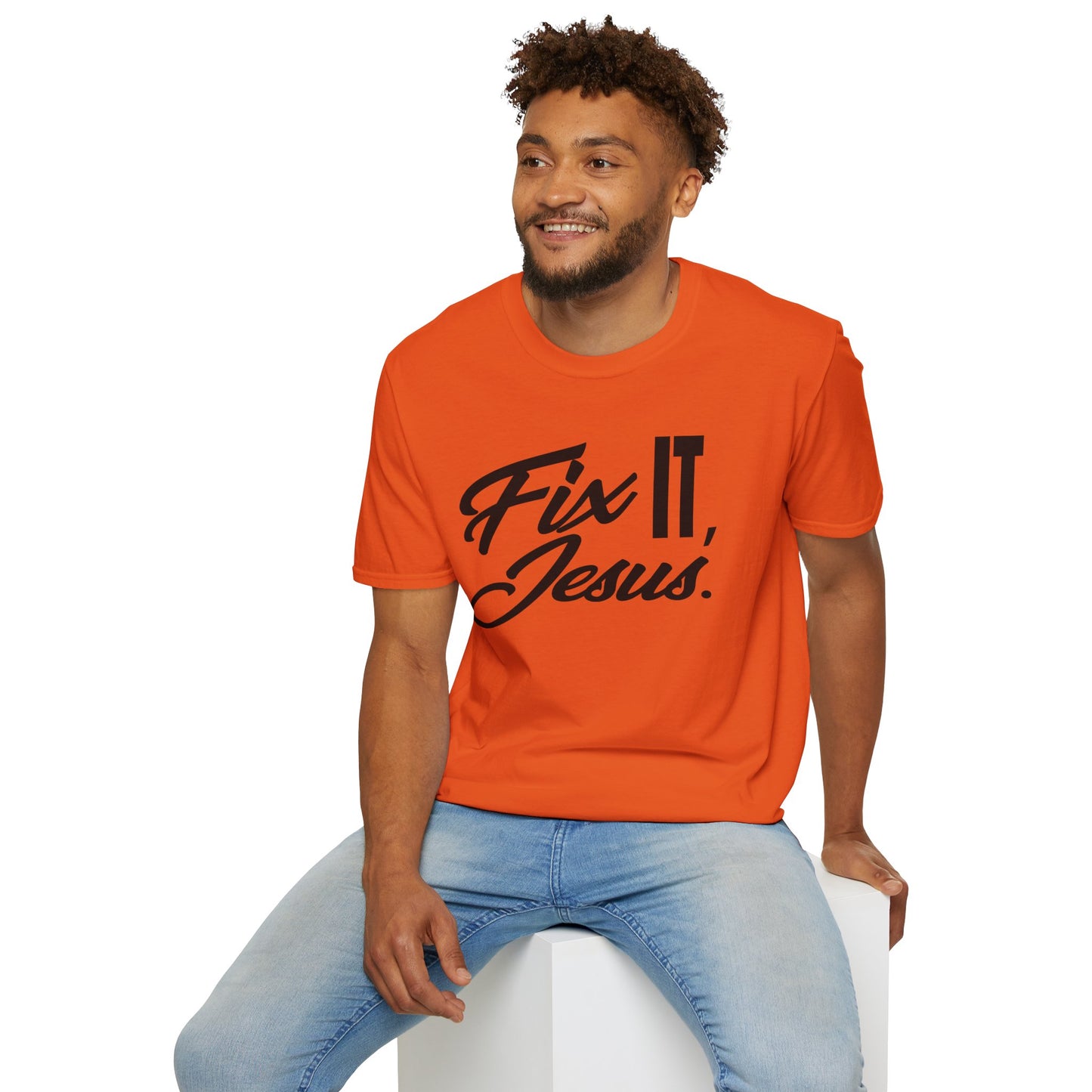 FIX IT JESUS T-Shirt — Religious Graphic Tee for Faith & Encouragement