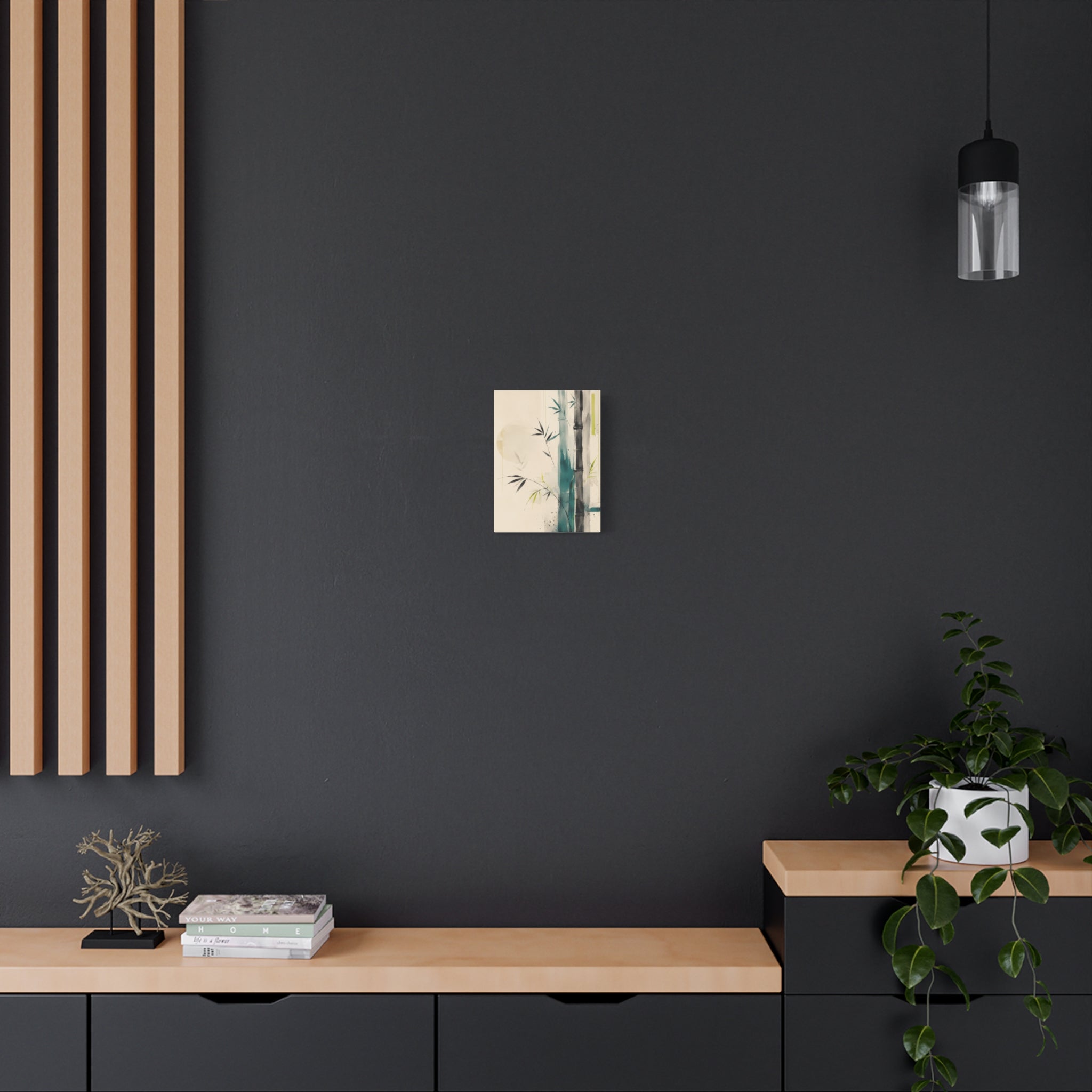 The Whispers of Bamboo Collection: 3-Piece Wall Art Set