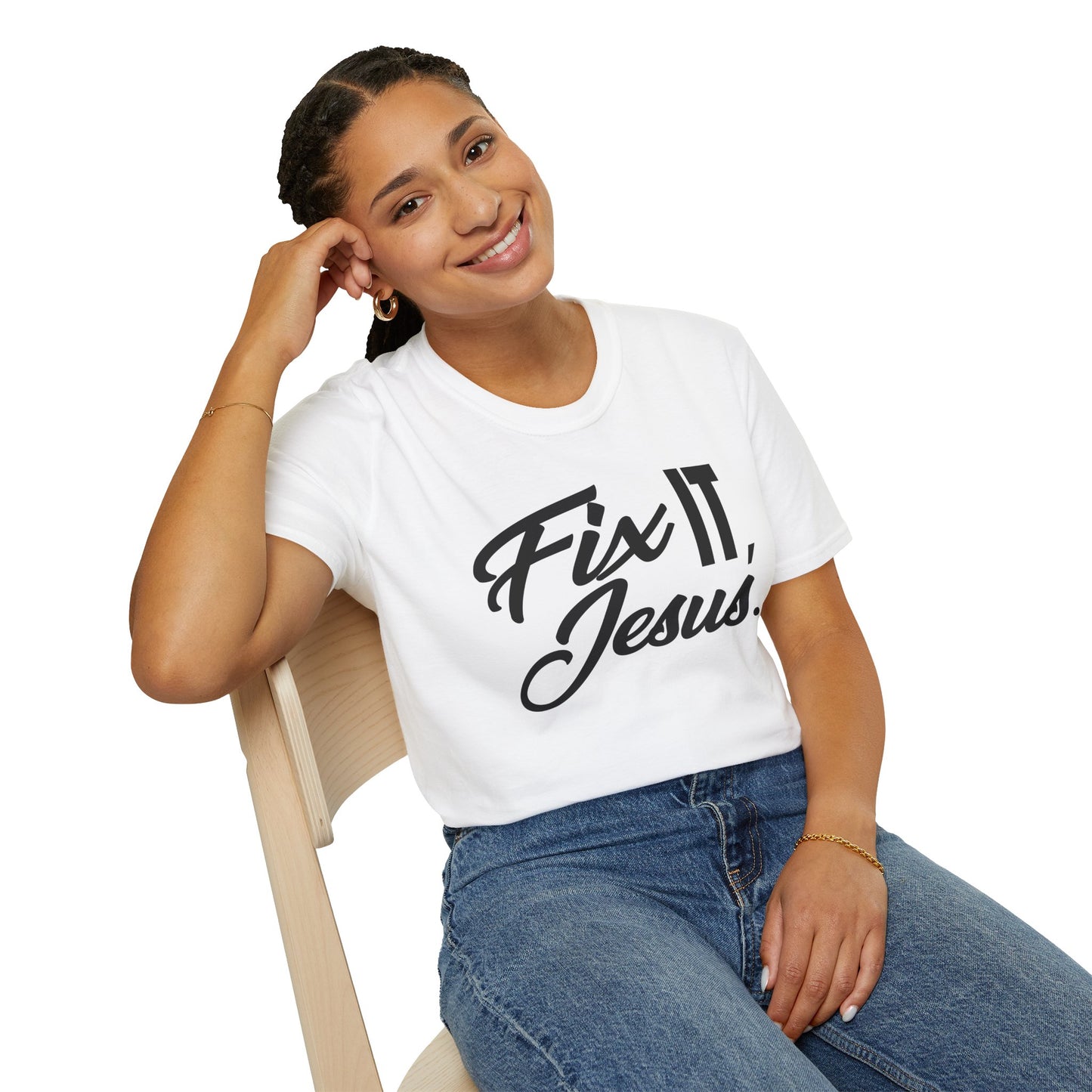 FIX IT JESUS T-Shirt — Religious Graphic Tee for Faith & Encouragement
