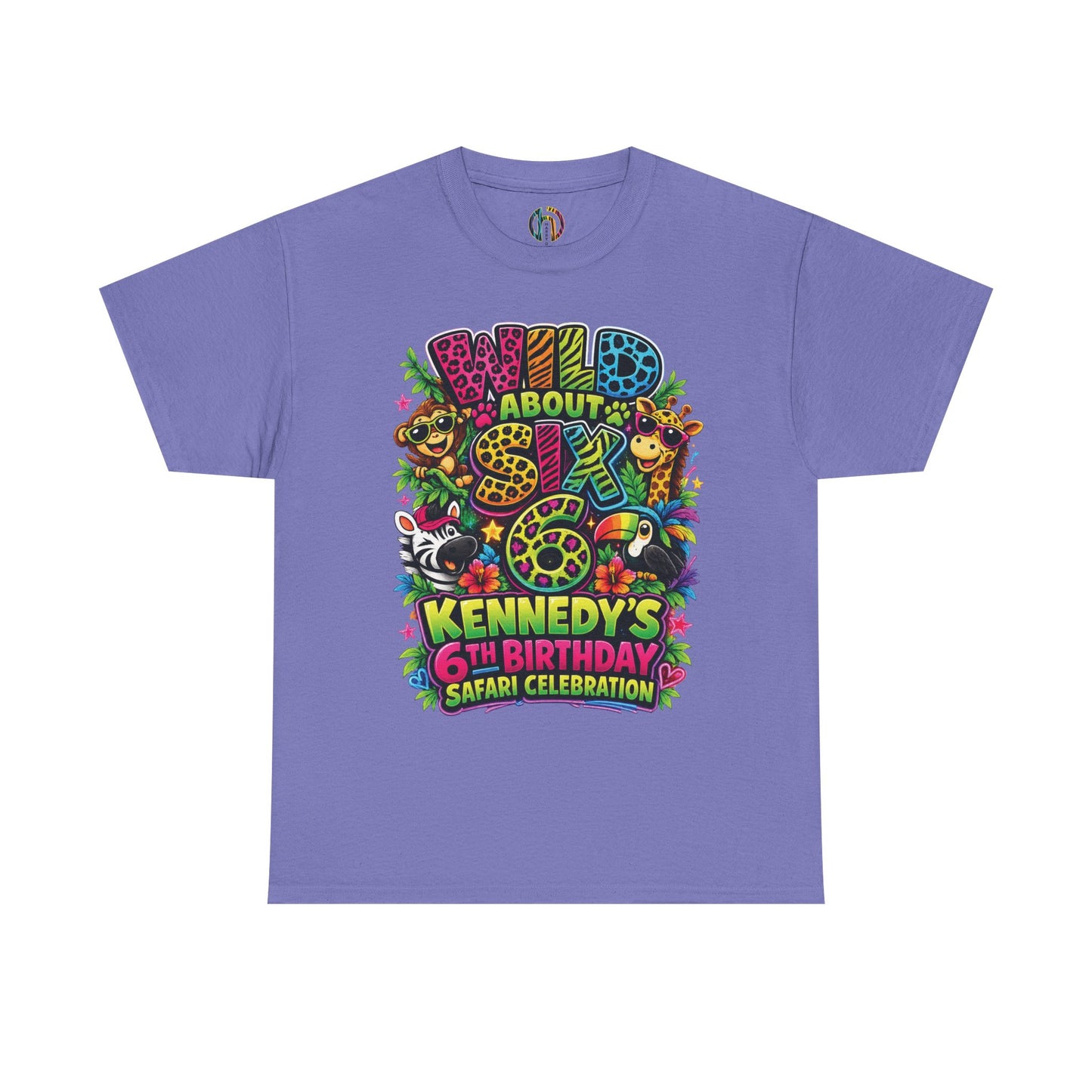 "Wild About 6" Kennedy's Birthday Safari Design