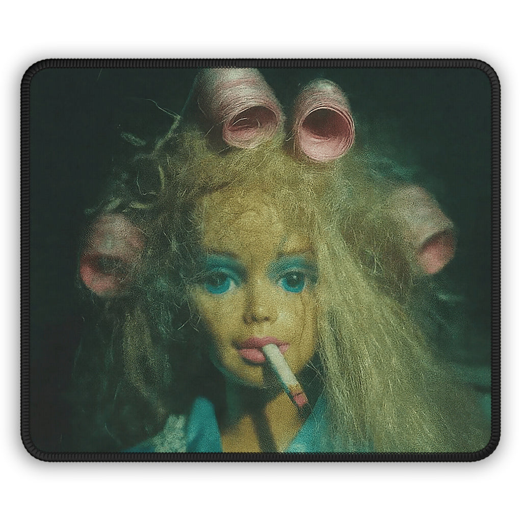 The Break-Fast Club — Funny Doll Face Mouse Pad