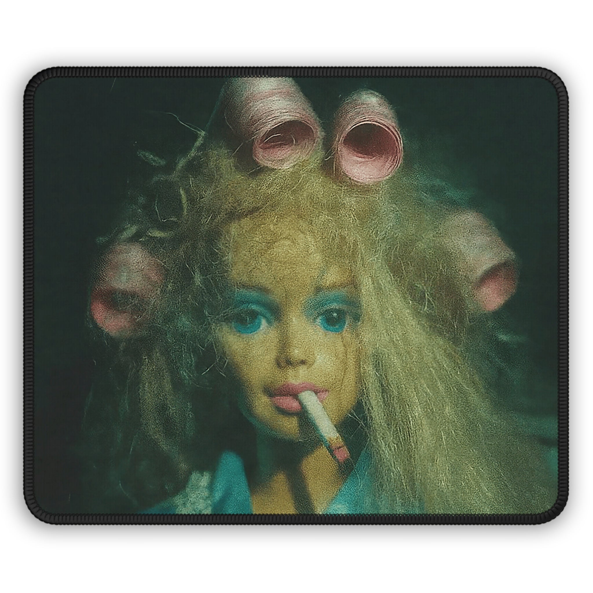 The Break-Fast Club — Funny Doll Face Mouse Pad