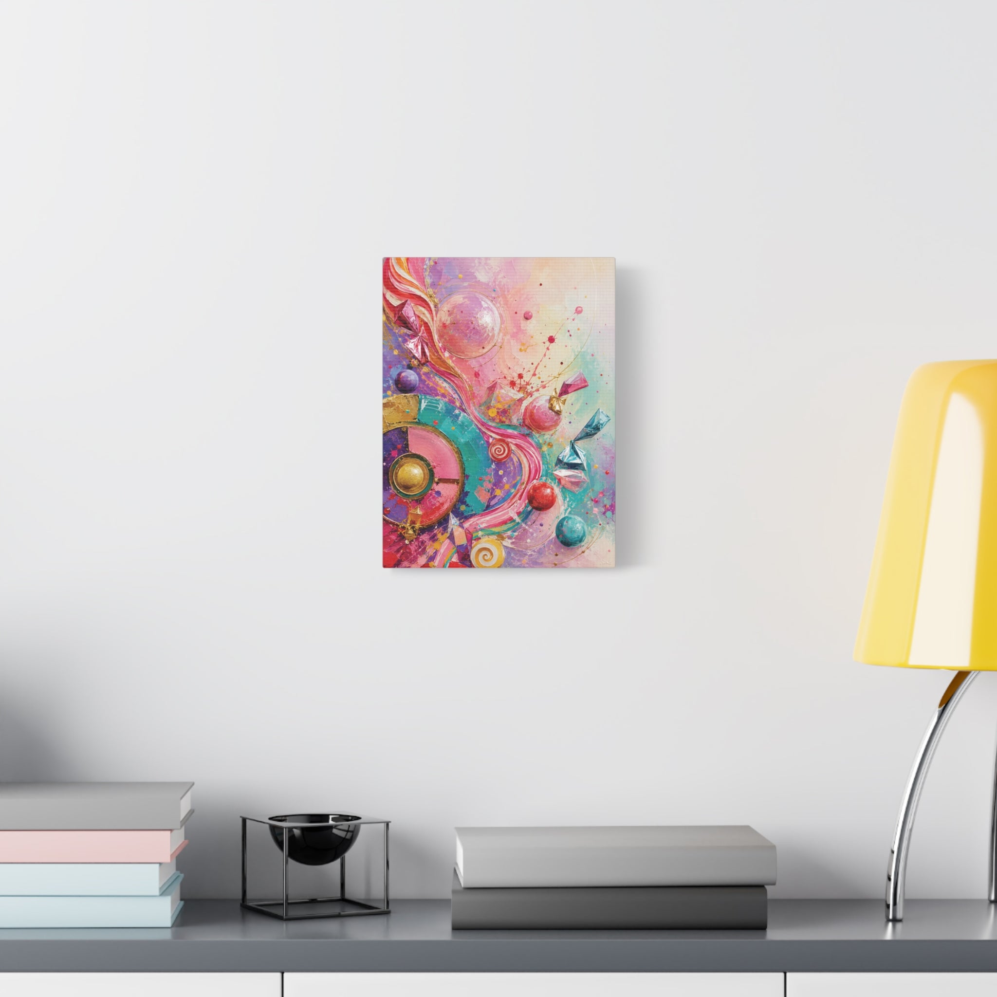 The Sweet Chaos Collection: CONFECTION COSMOS 3-piece TRIPTYCH WALL ART