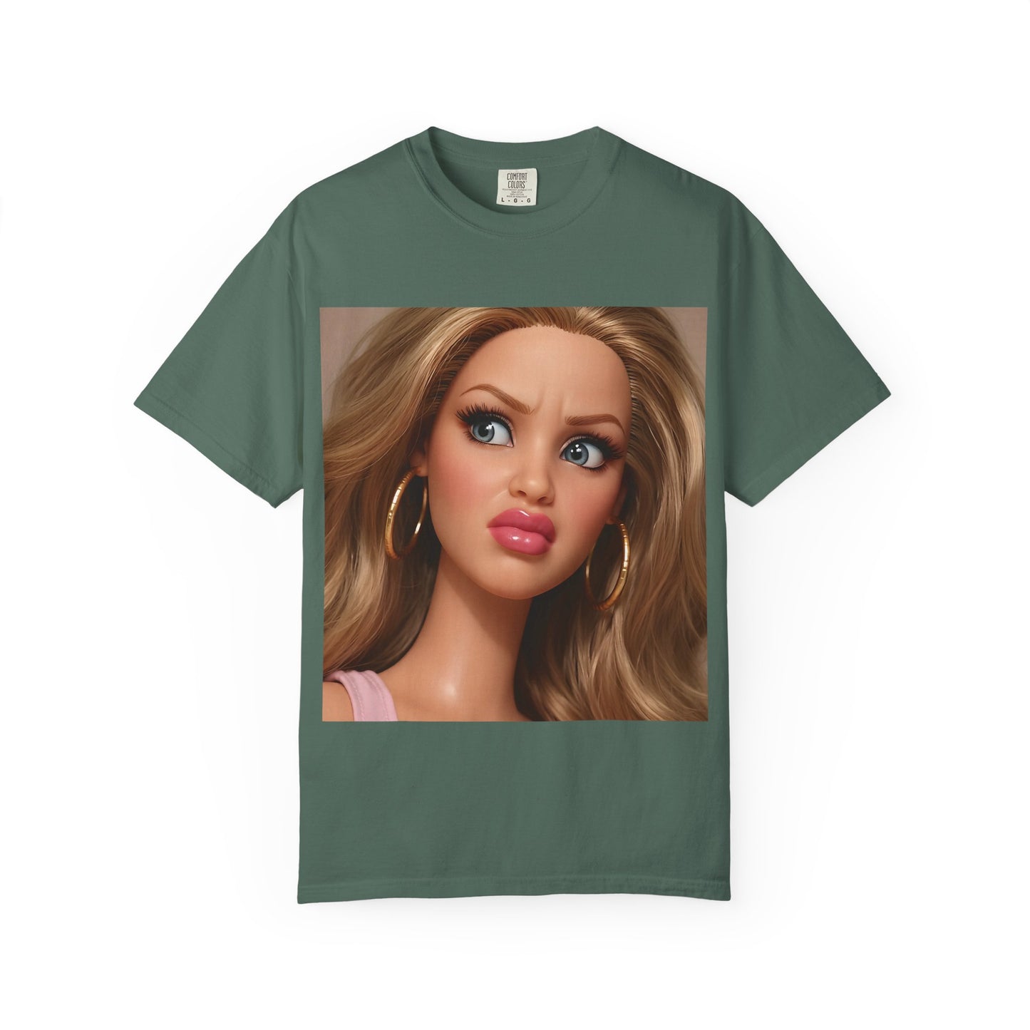 DISTRESSED Doll Face Meme Tee