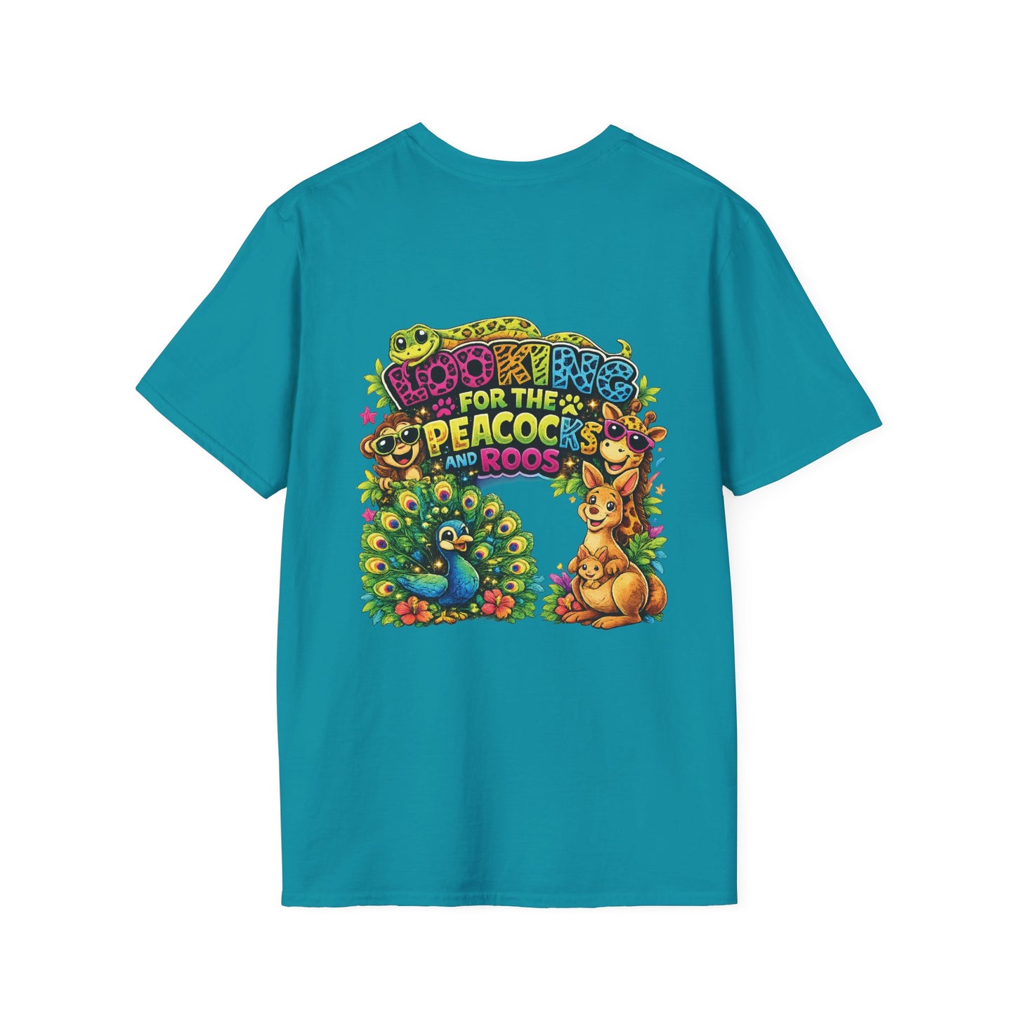 Wild About Six Customizable Kids' T-Shirt — "Kennedy's 6th Birthday" Safari Design