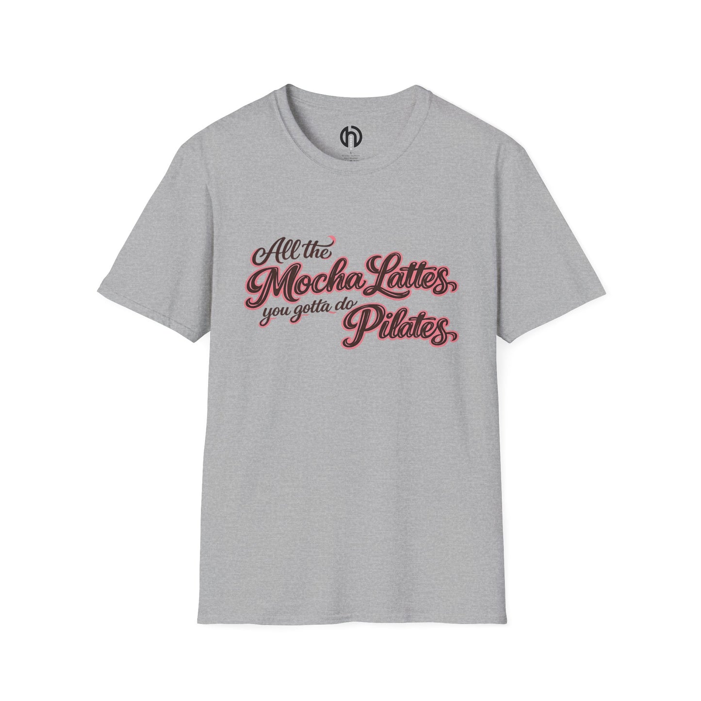 Mocha Pilates Workout Tee